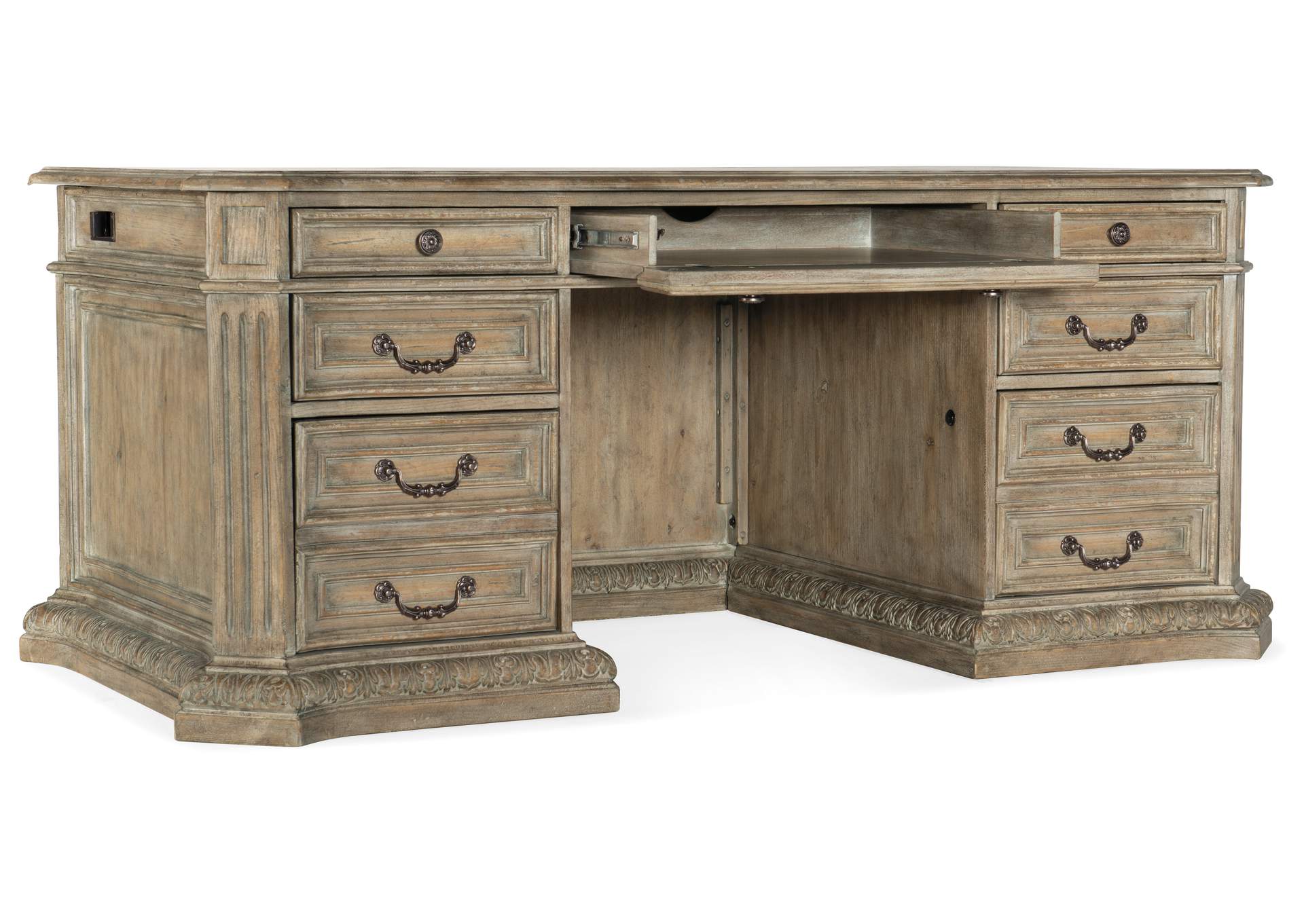 Castella Executive Desk,Hooker Furniture