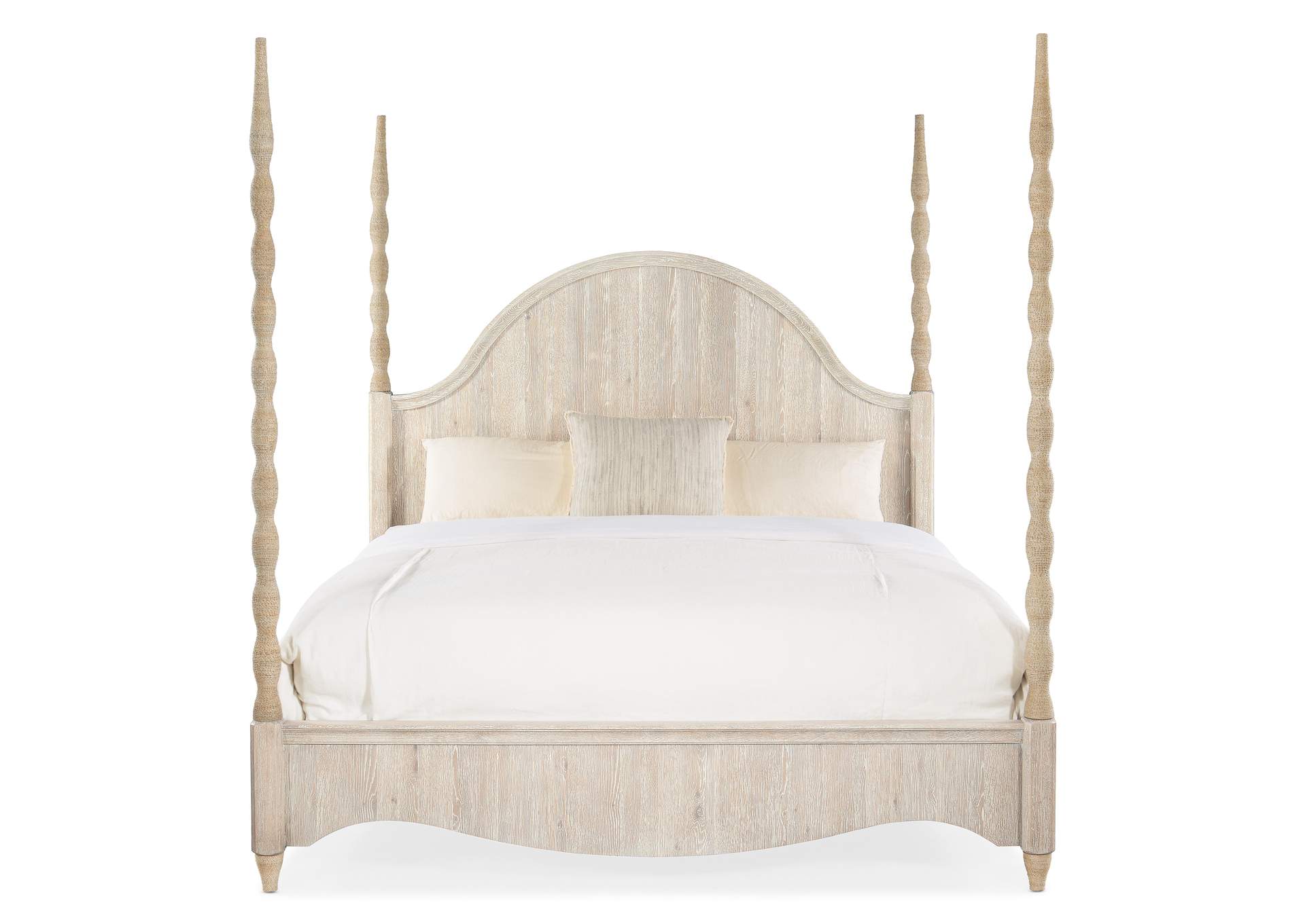 Serenity Jetty California King Poster Bed,Hooker Furniture