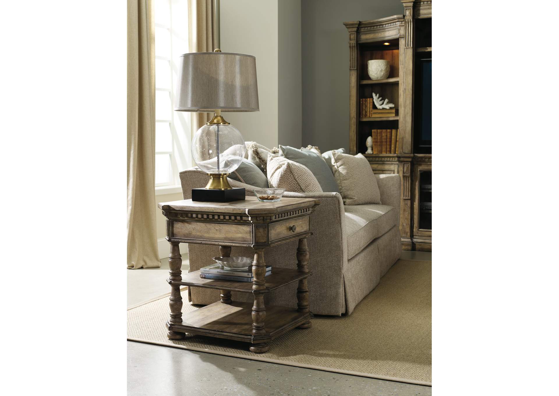 Sorella End Table,Hooker Furniture