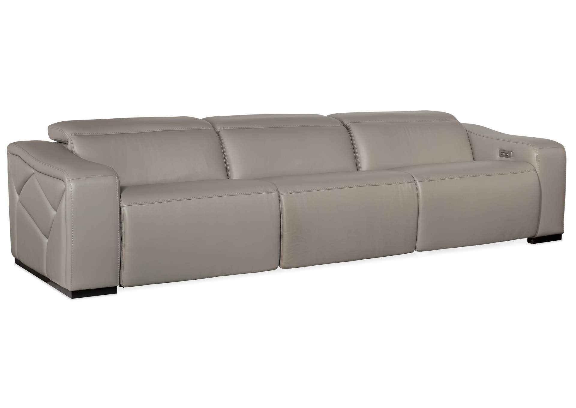 Opal 3 Piece Sofa With 2 Power Recliners & Power Headrest,Hooker Furniture