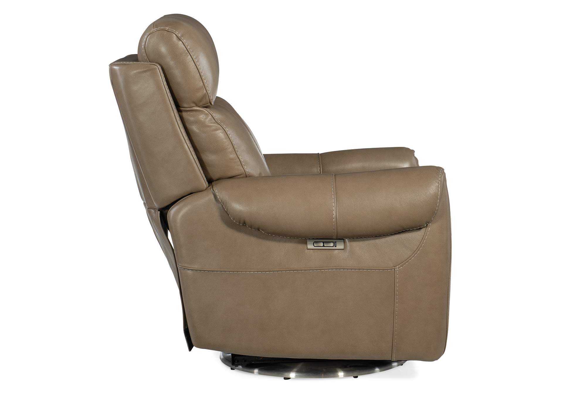 Sterling Swivel Power Recliner With Power Headrest,Hooker Furniture