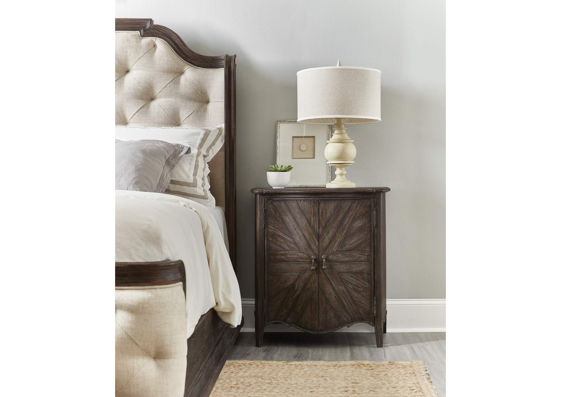 Traditions Two - Door Nightstand,Hooker Furniture