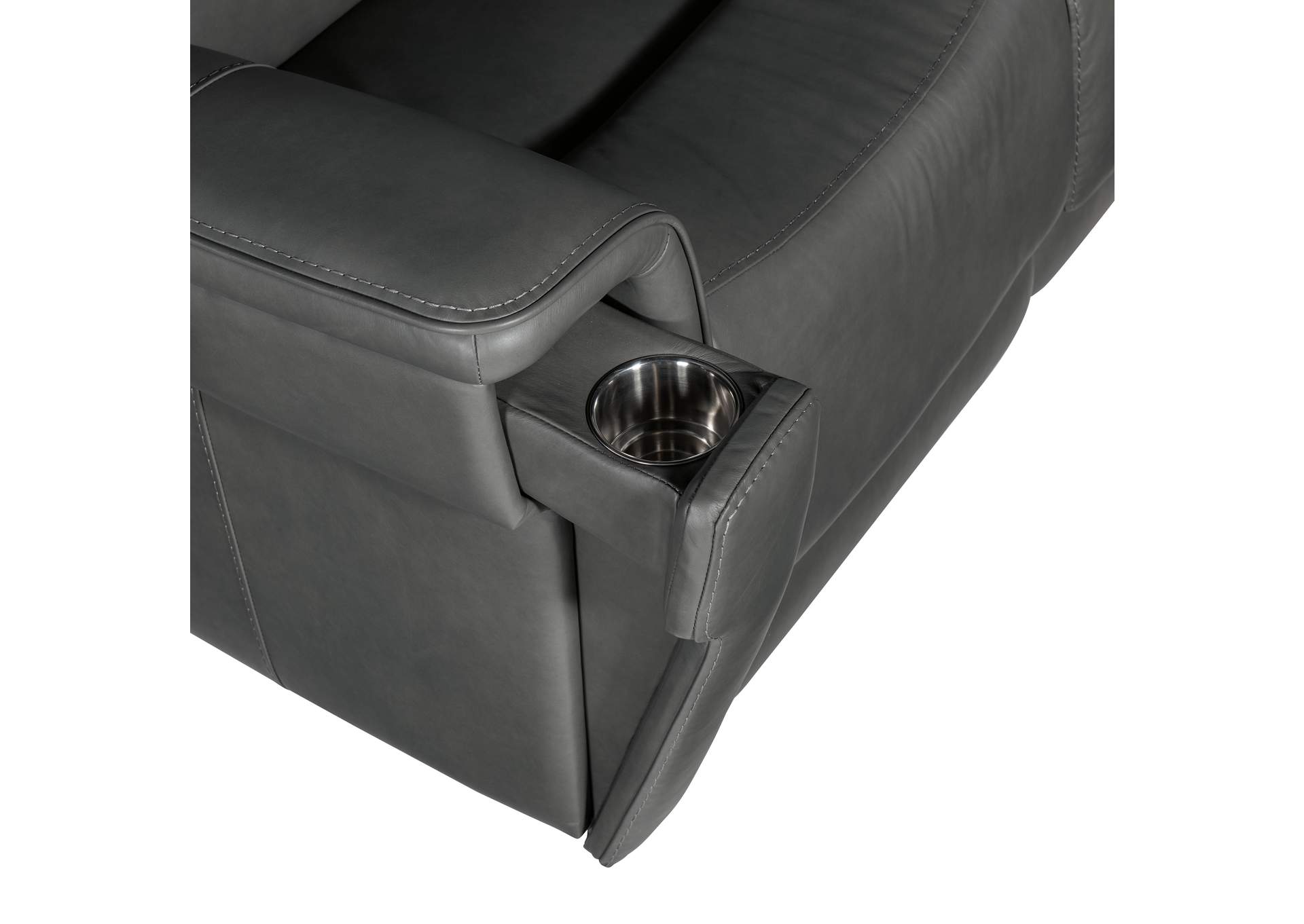 Lyra Zero Gravity Power Sofa With Power Headrest,Hooker Furniture