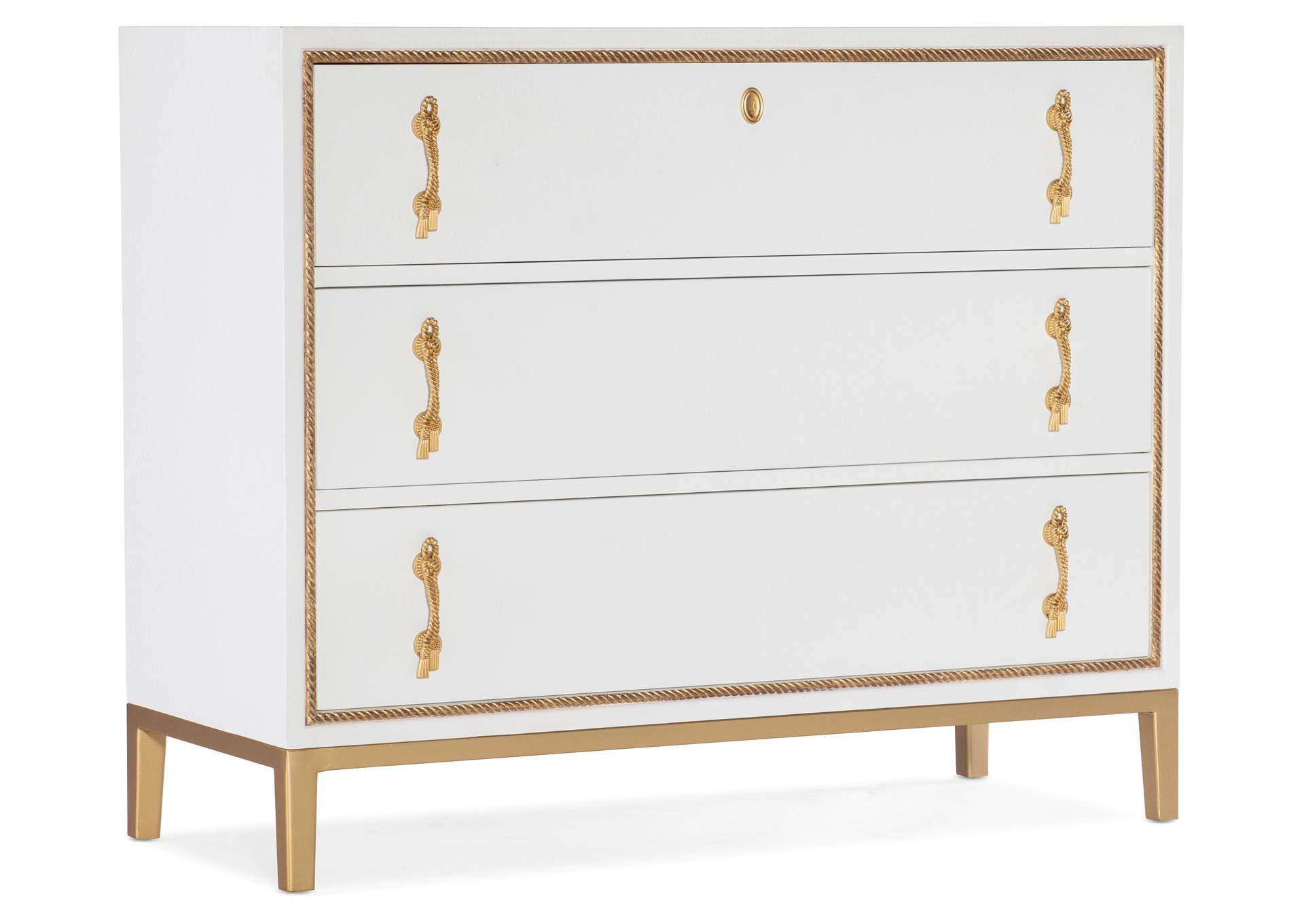 Melange Calhoun Three-Drawer Chest,Hooker Furniture