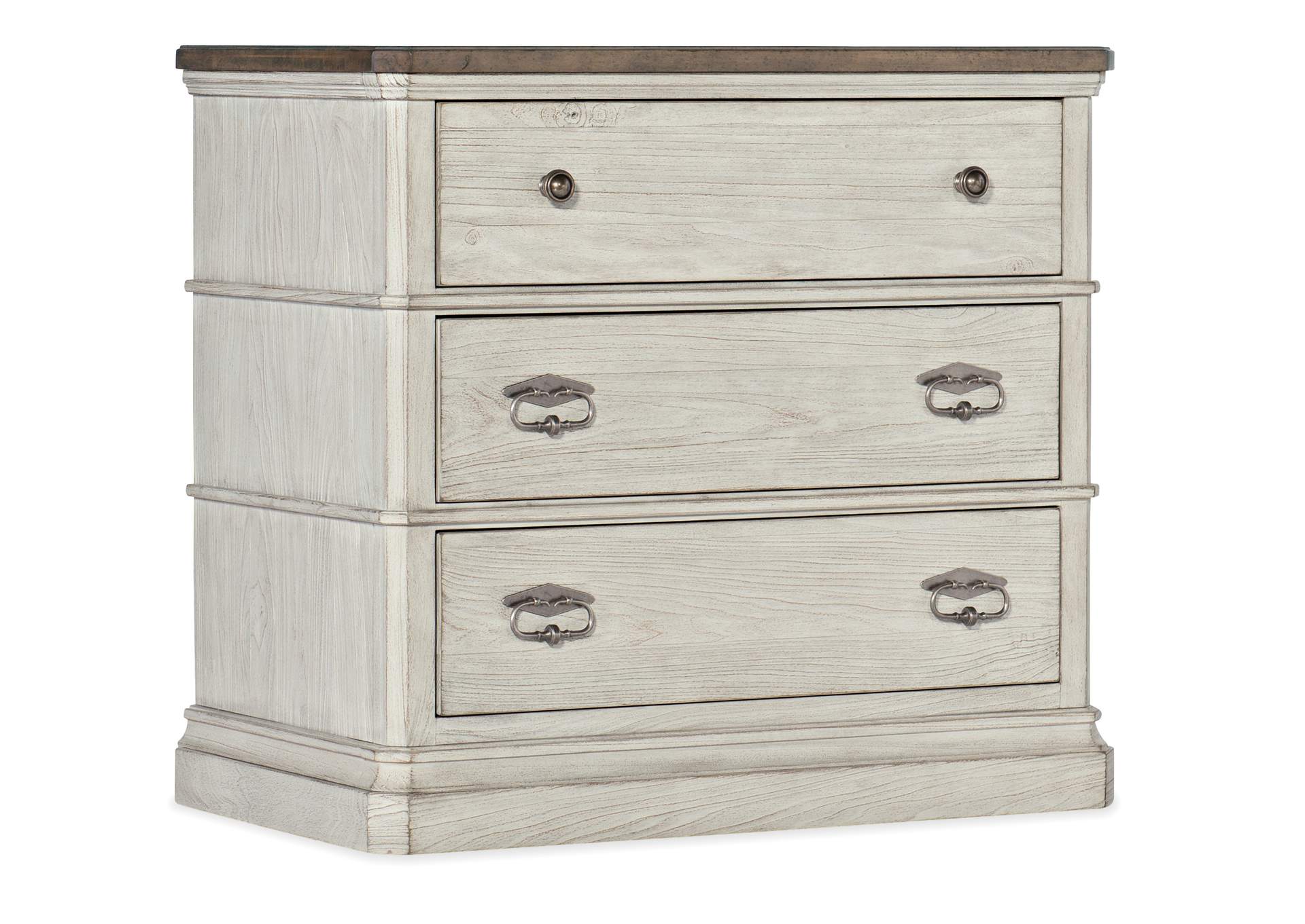 Montebello Three-Drawer Nightstand,Hooker Furniture