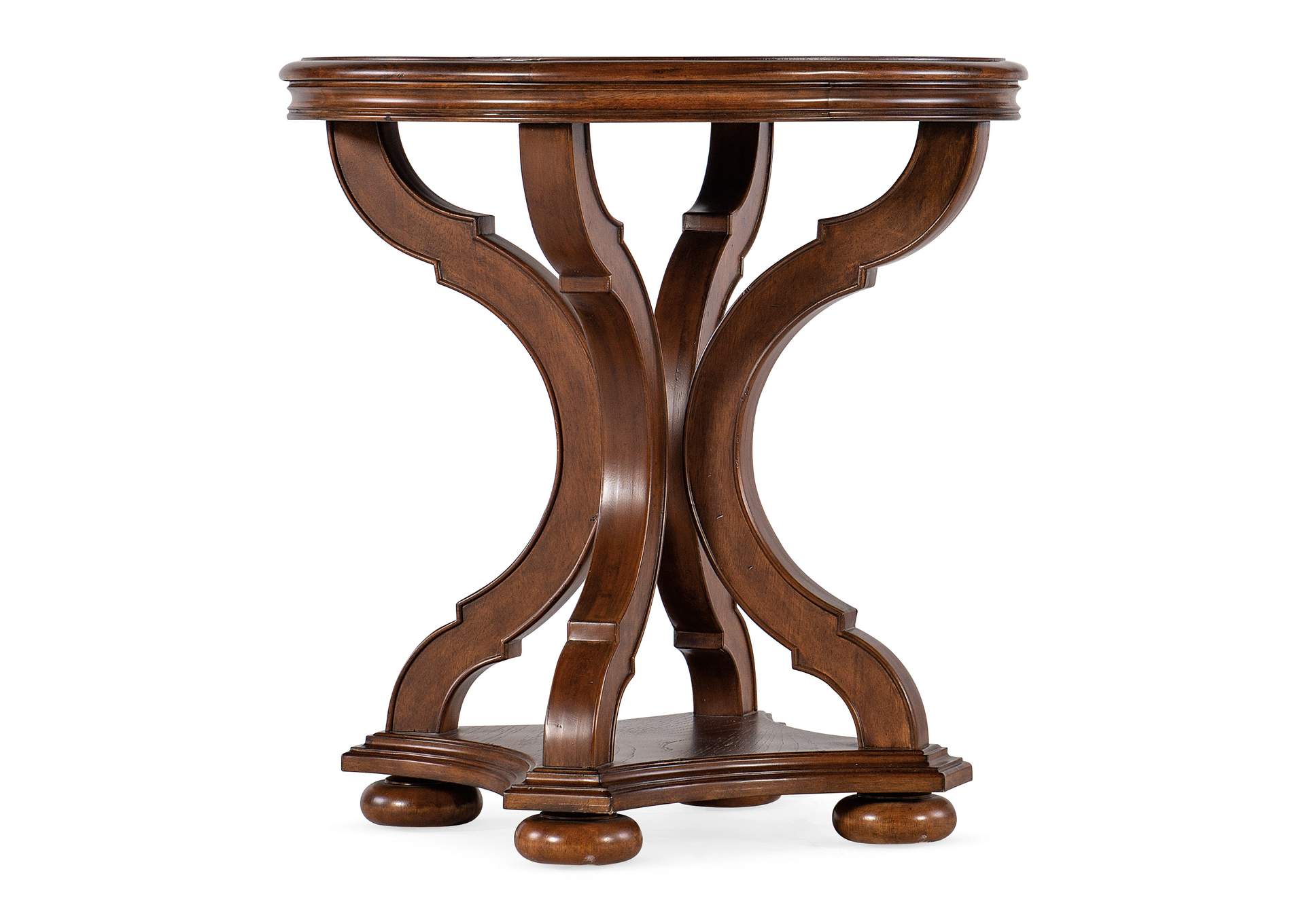 Archivist Round End Table,Hooker Furniture