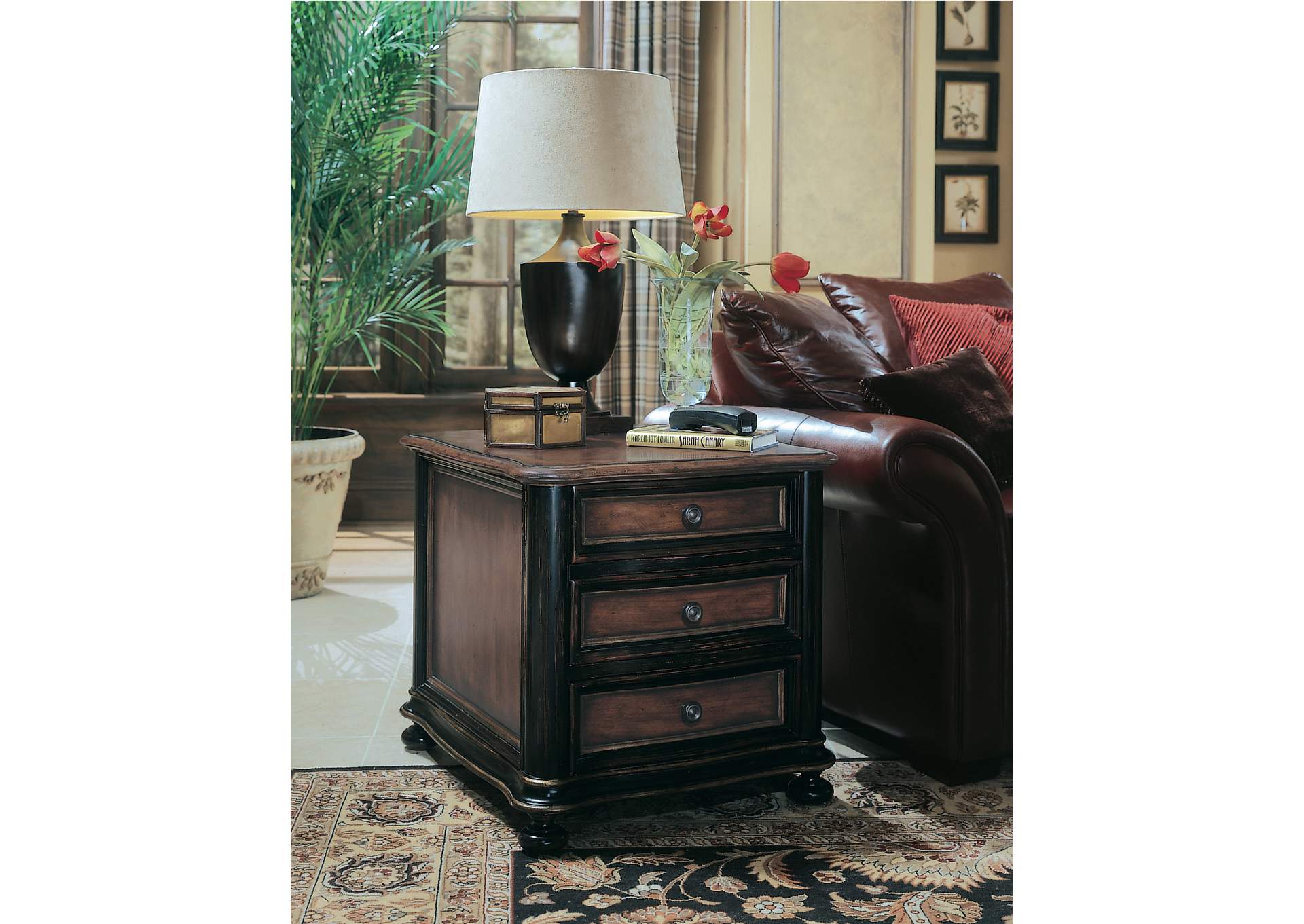 Preston Ridge Chairside Chest,Hooker Furniture
