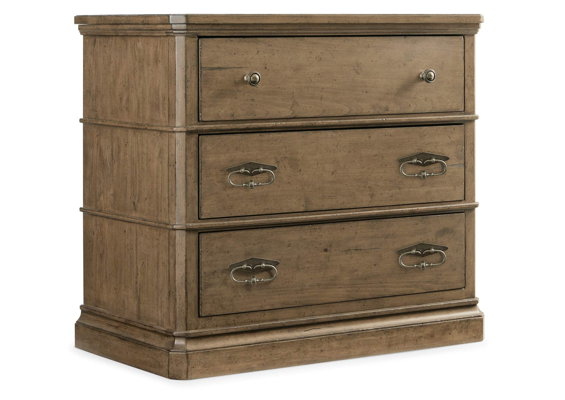 Montebello Three-Drawer Nightstand,Hooker Furniture