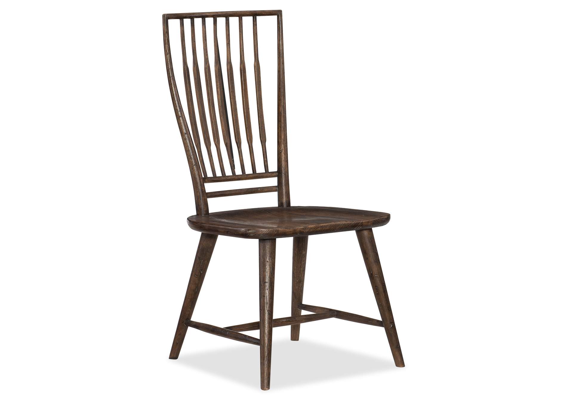 Roslyn County Spindle Back Side Chair - 2 per carton/price ea,Hooker Furniture