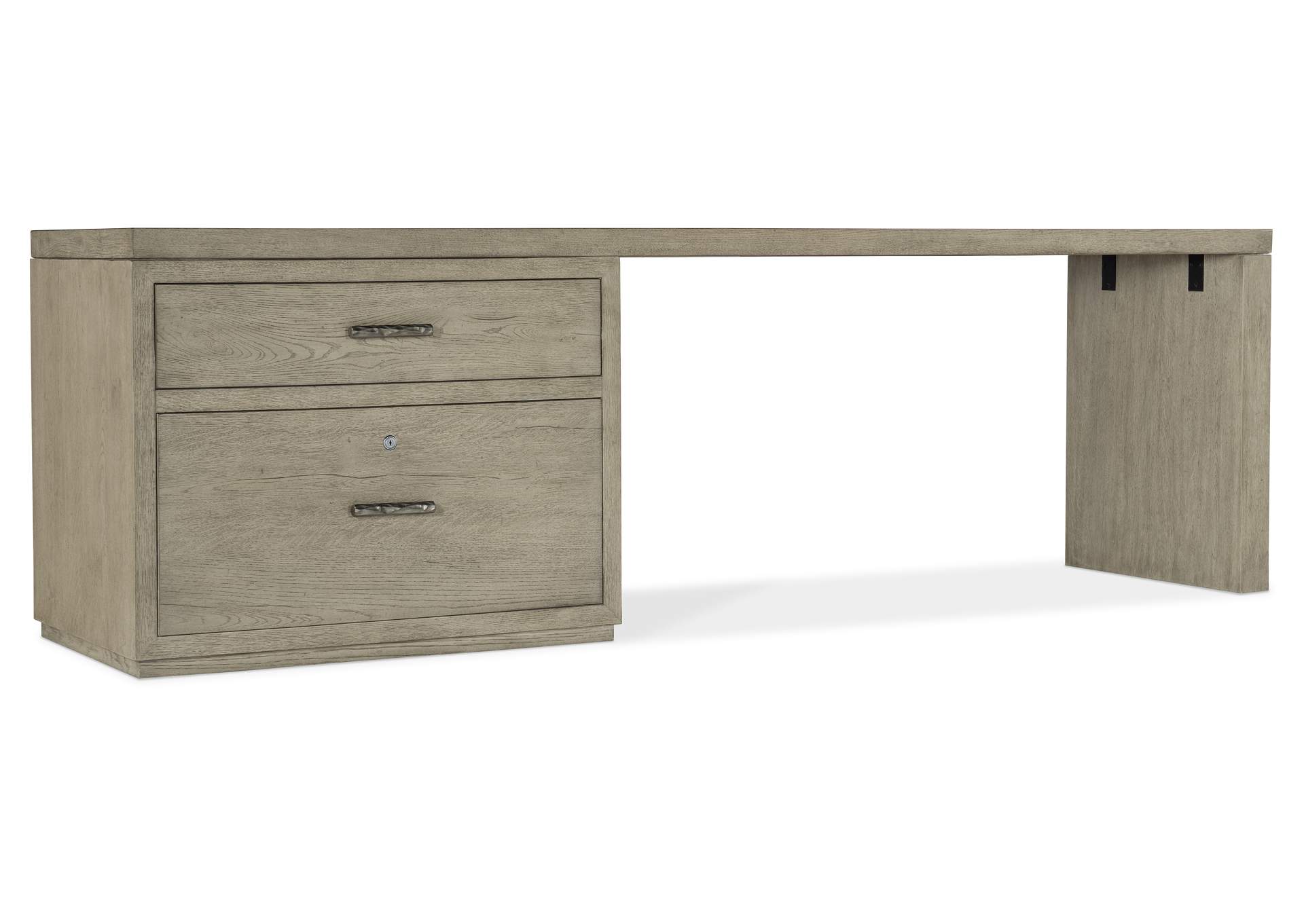 Linville Falls 96" Desk With Lateral File,Hooker Furniture