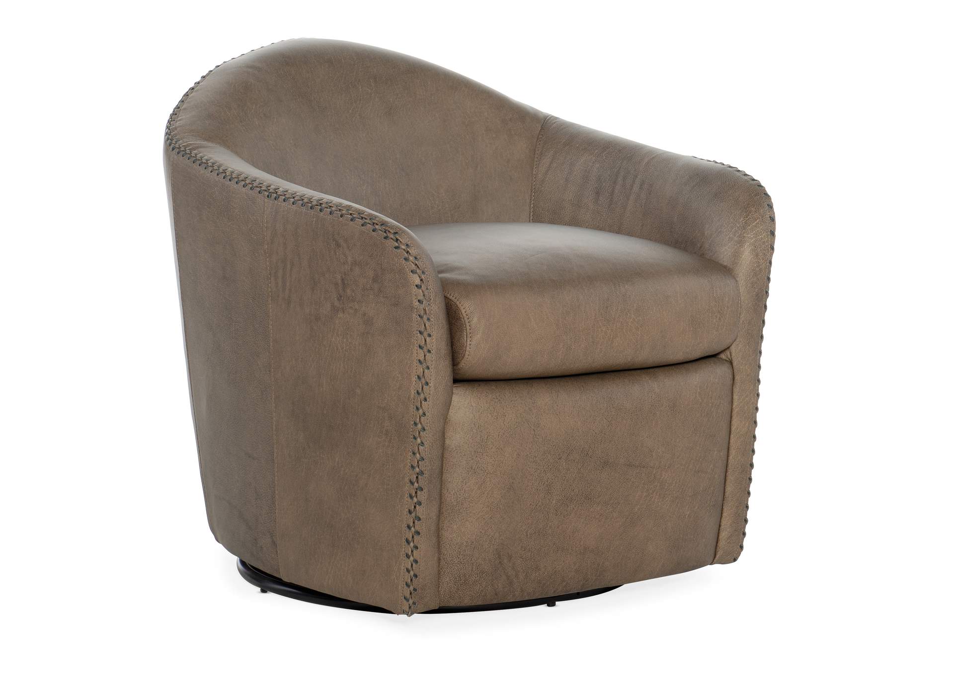 Roper Swivel Club Chair,Hooker Furniture