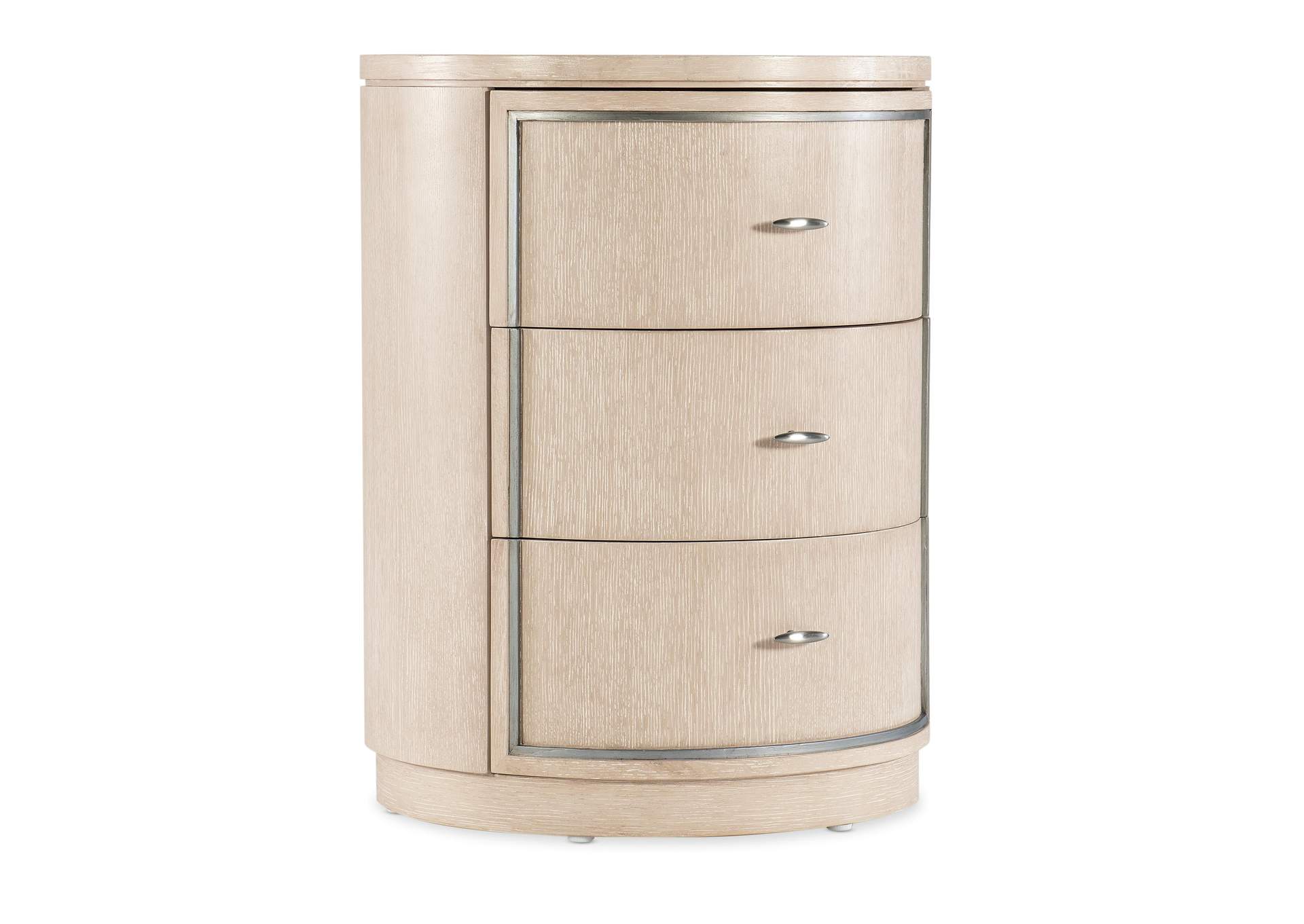 Nouveau Chic Round Nightstand,Hooker Furniture