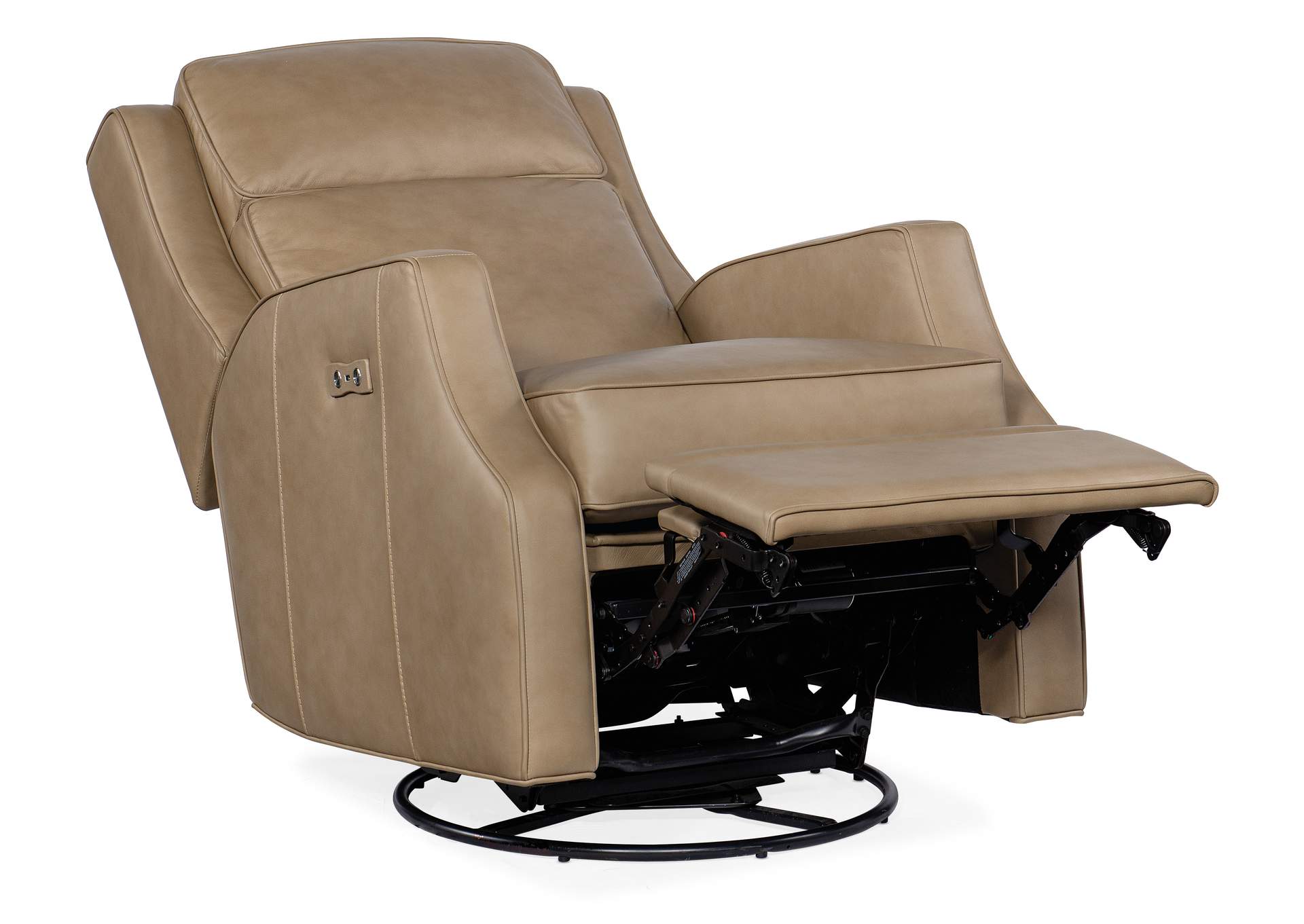 Tricia Power Swivel Glider Recliner,Hooker Furniture