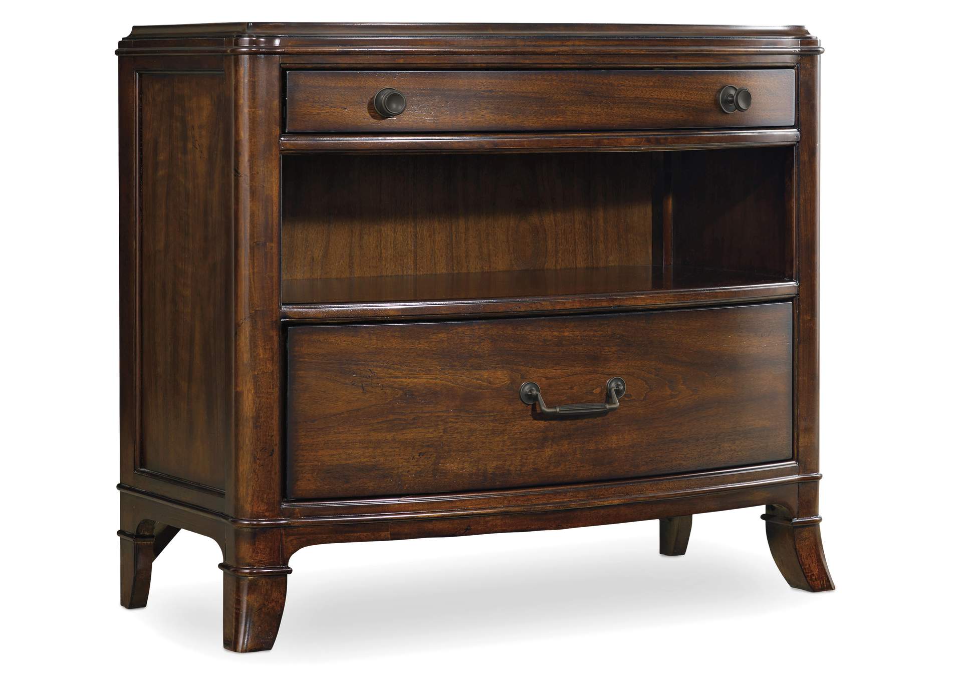 Palisade Two Drawer Nightstand,Hooker Furniture