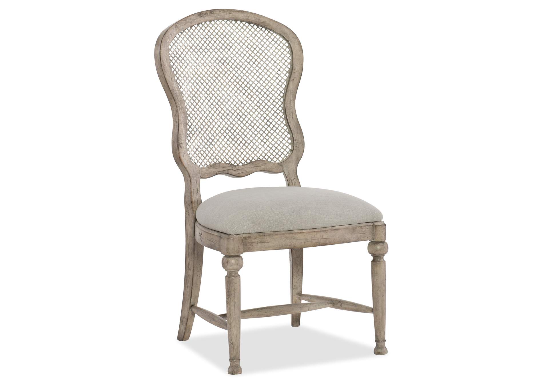 Boheme Gaston Metal Back Side Chair - 2 Per Carton - Price Ea,Hooker Furniture