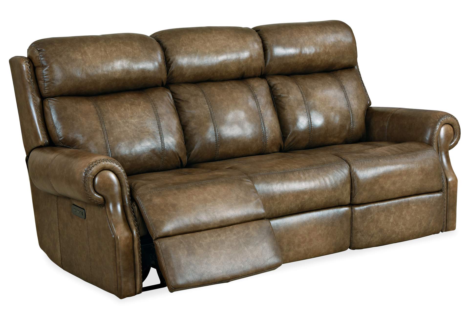 Brooks Power Sofa W - Power Headrest,Hooker Furniture