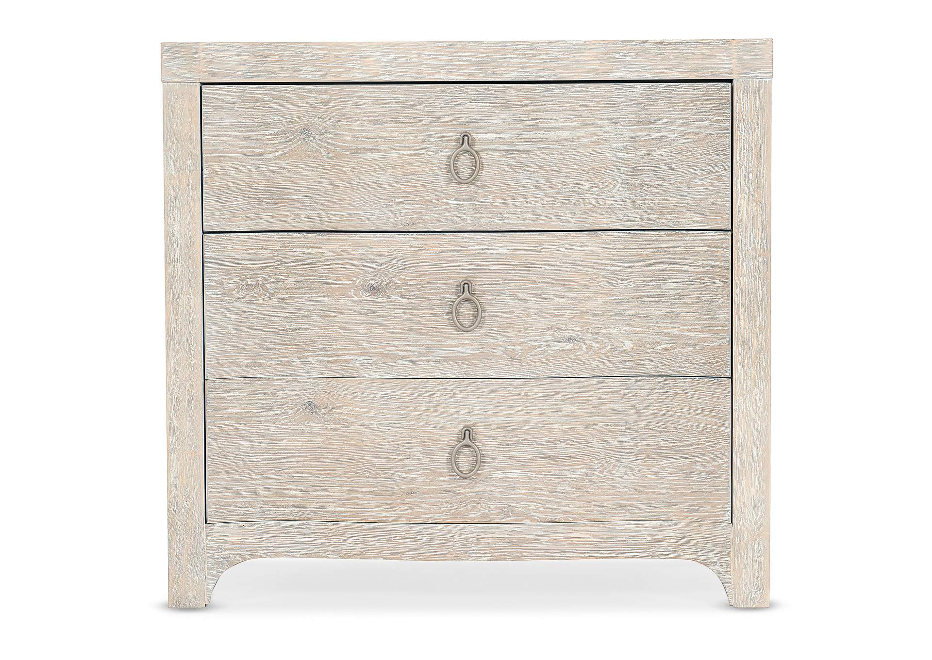 Serenity Antigua Three Drawer Nightstand,Hooker Furniture