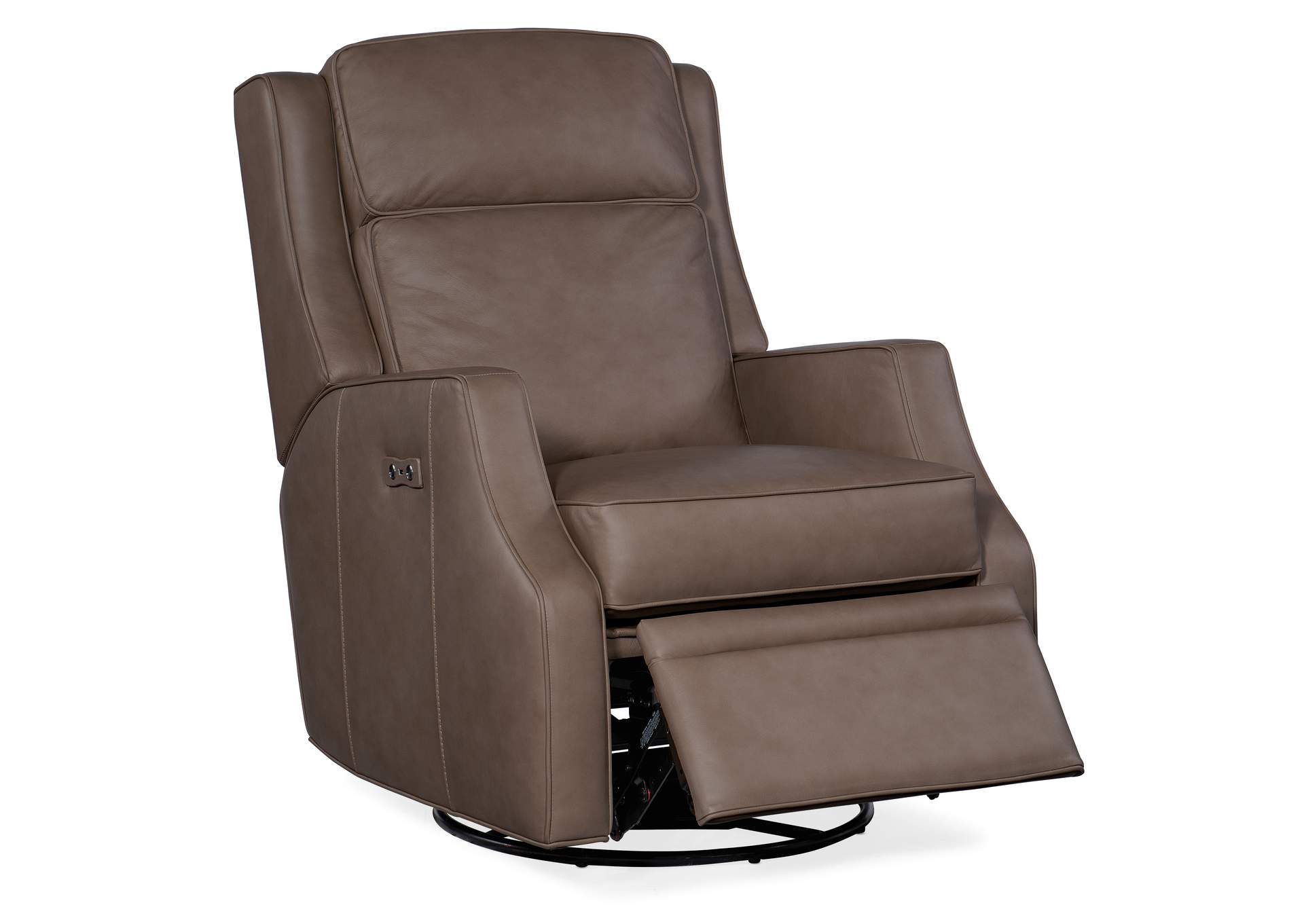 Tricia Power Swivel Glider Recliner,Hooker Furniture