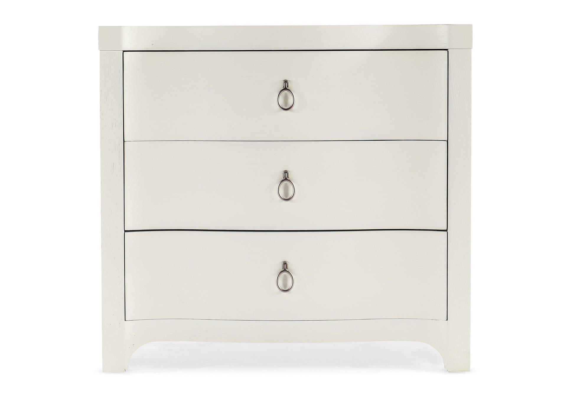 Serenity Antigua Three Drawer Nightstand,Hooker Furniture