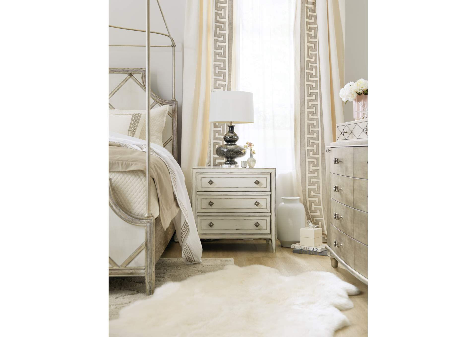 Sanctuary Anastasie Nightstand,Hooker Furniture