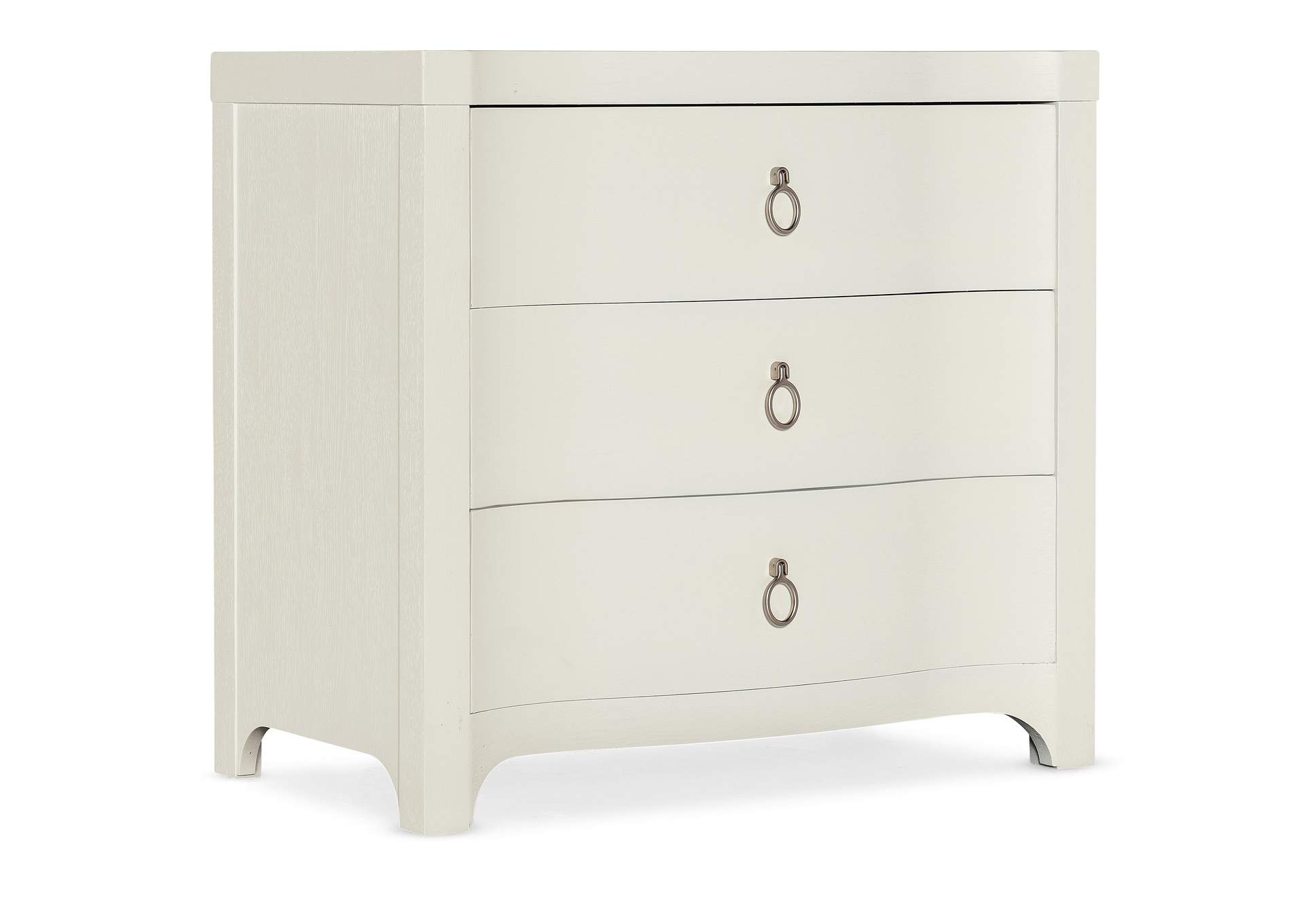 Serenity Antigua Three Drawer Nightstand,Hooker Furniture