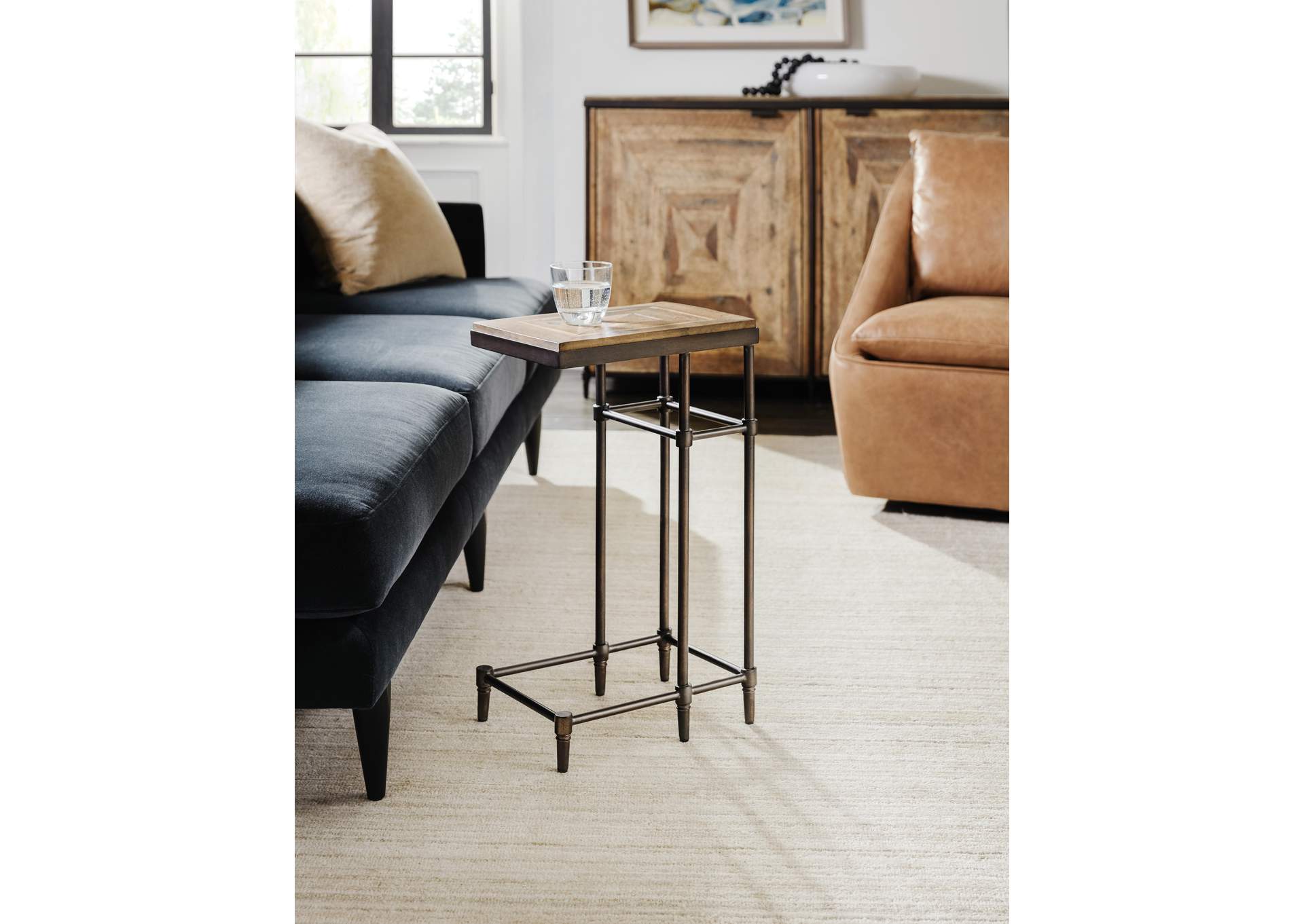 St. Armand Chairside Table,Hooker Furniture