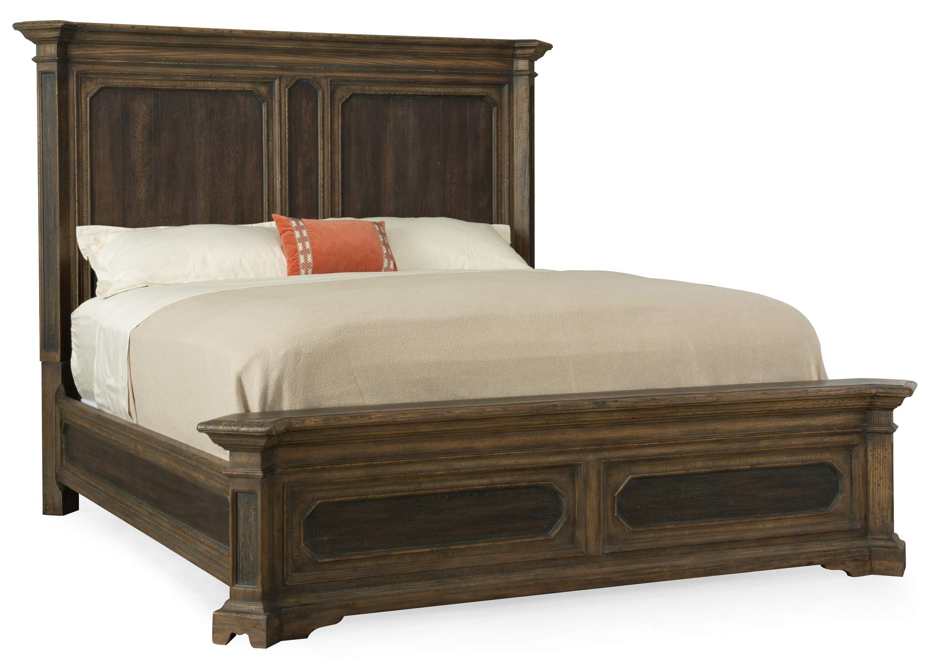 Woodcreek Queen Mansion Bed,Hooker Furniture