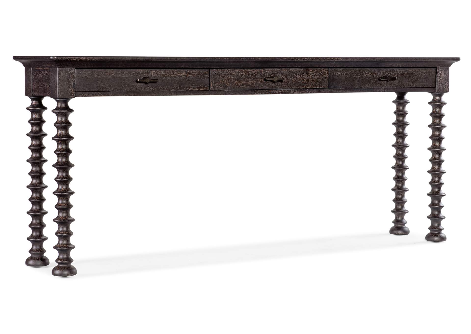 Big Sky Turned Leg Sofa Table,Hooker Furniture