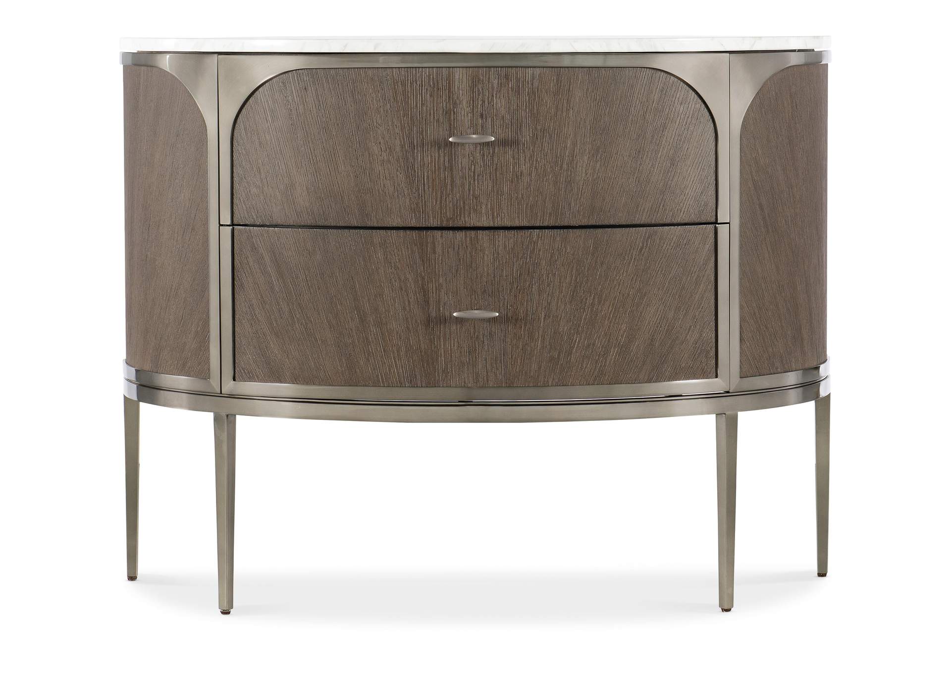 Modern Mood Two Drawer Nightstand,Hooker Furniture