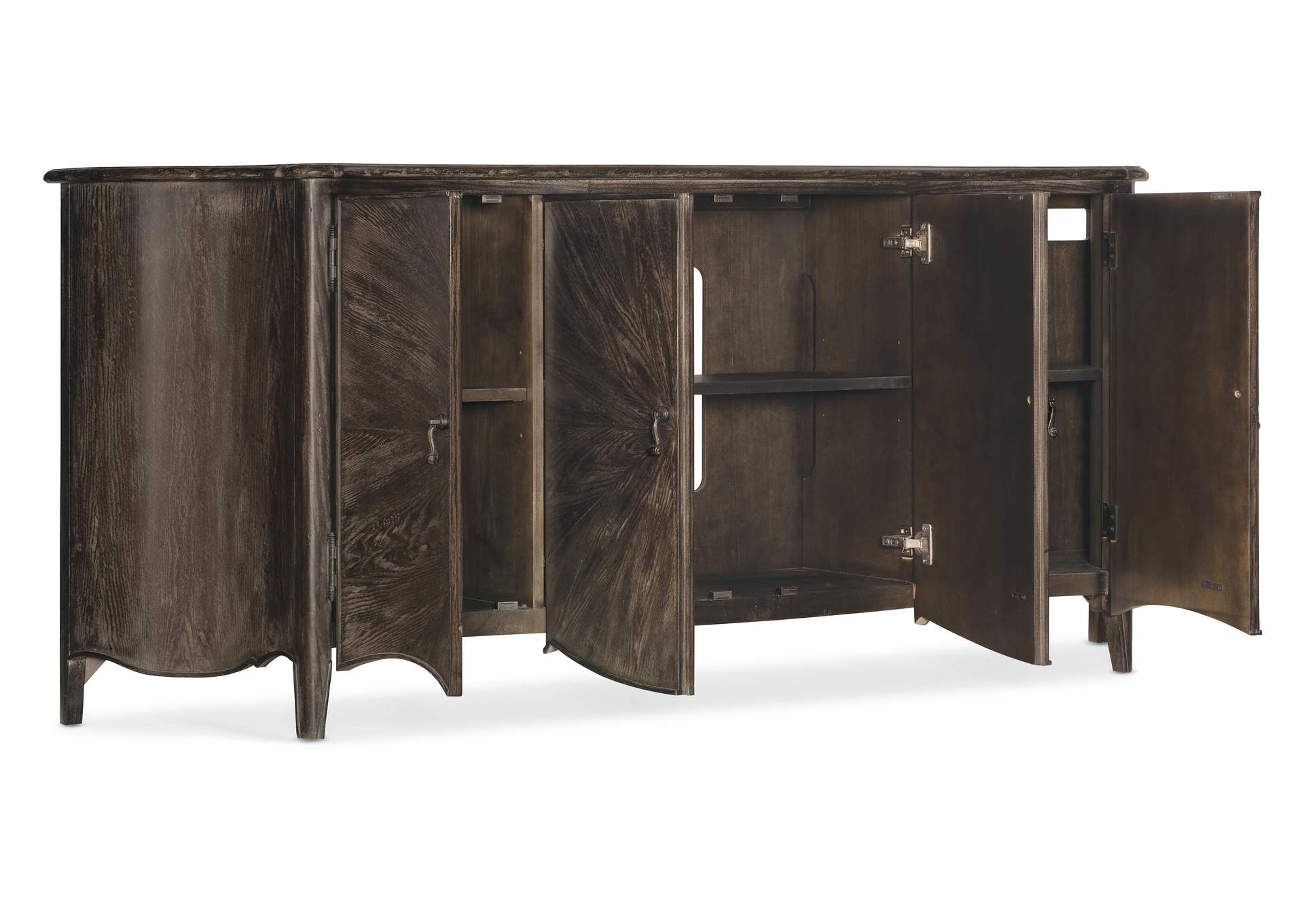 Traditions Entertainment Console,Hooker Furniture