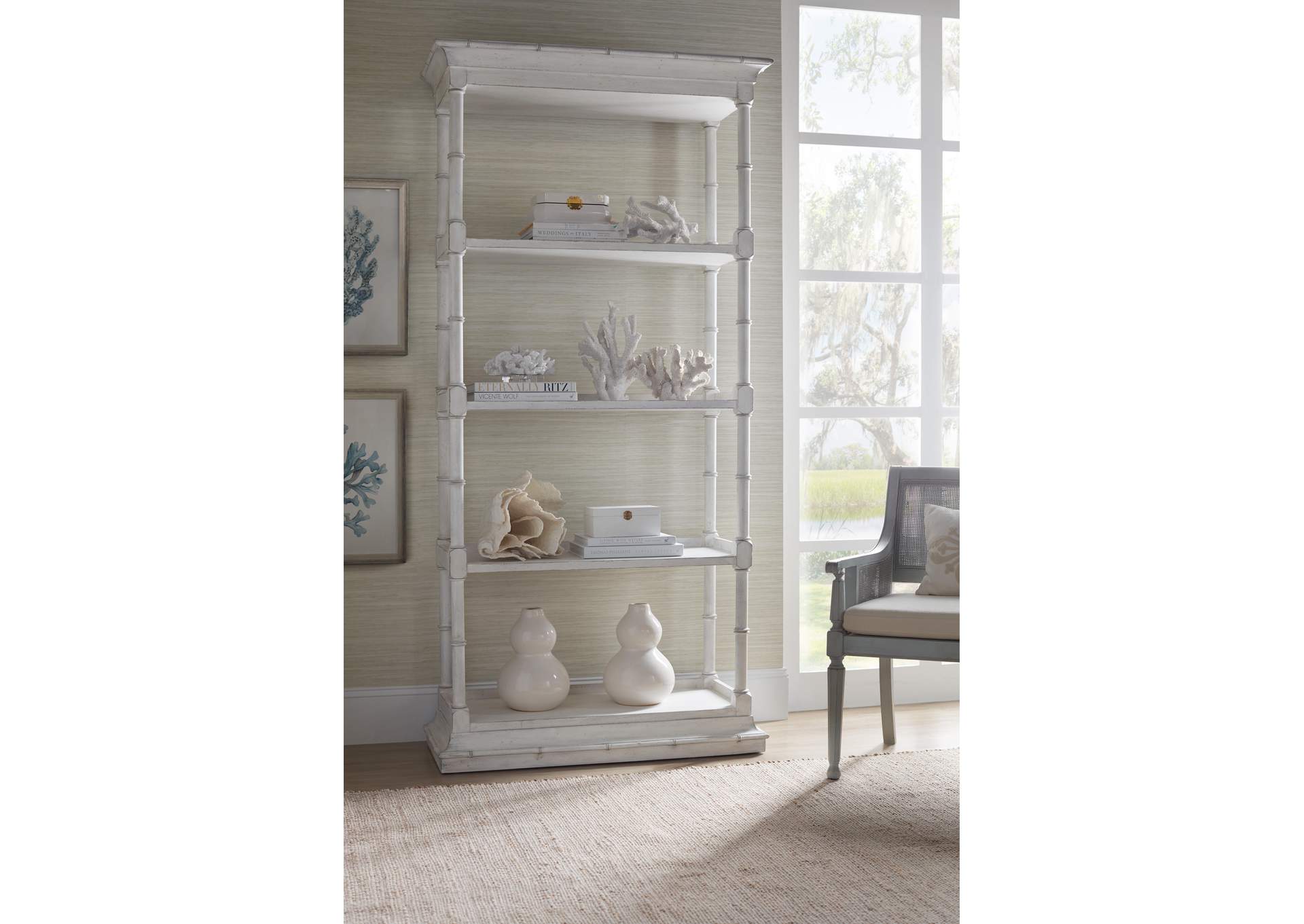 Charleston Etagere,Hooker Furniture