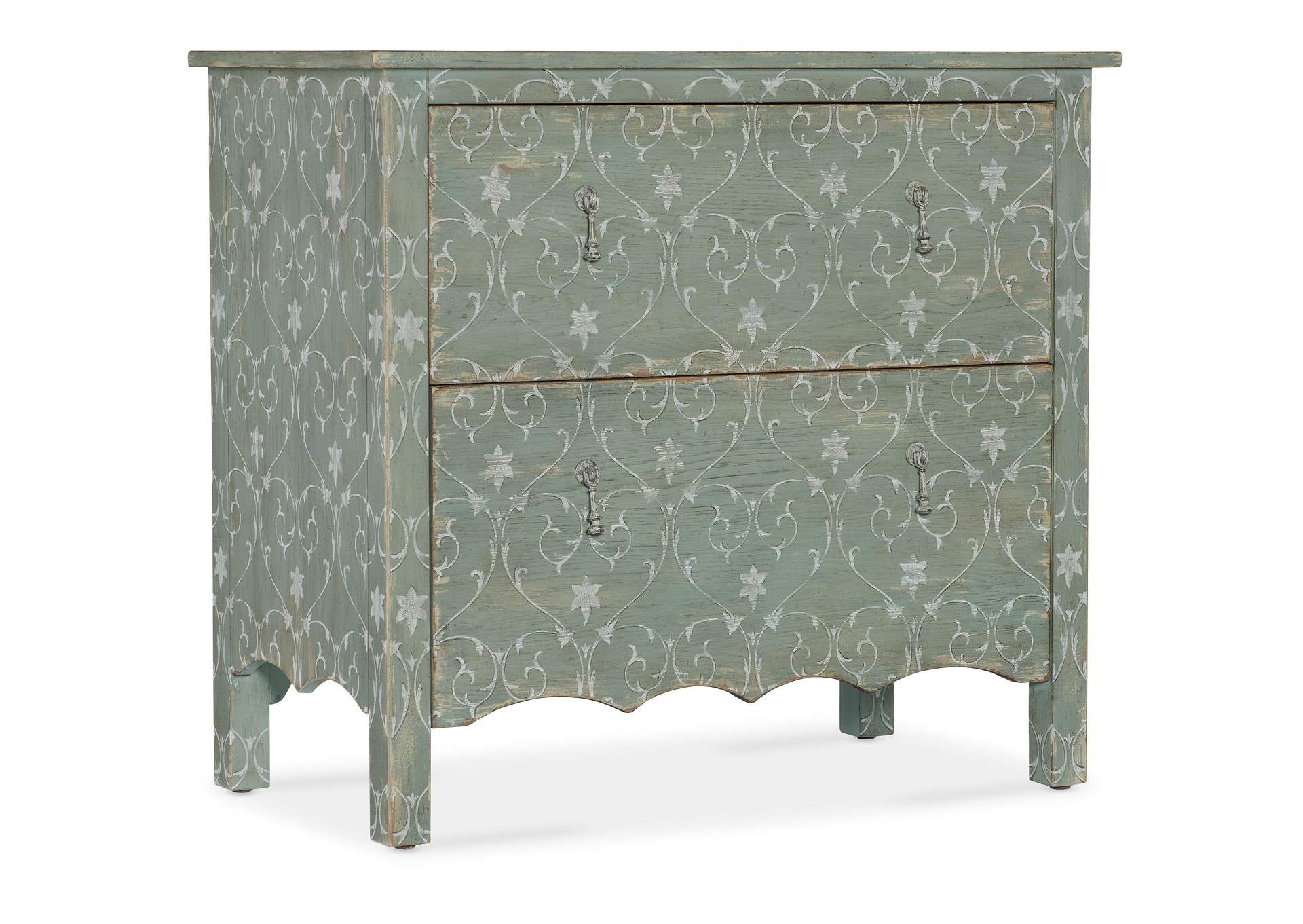 Americana Two - Drawer Accent Chest,Hooker Furniture