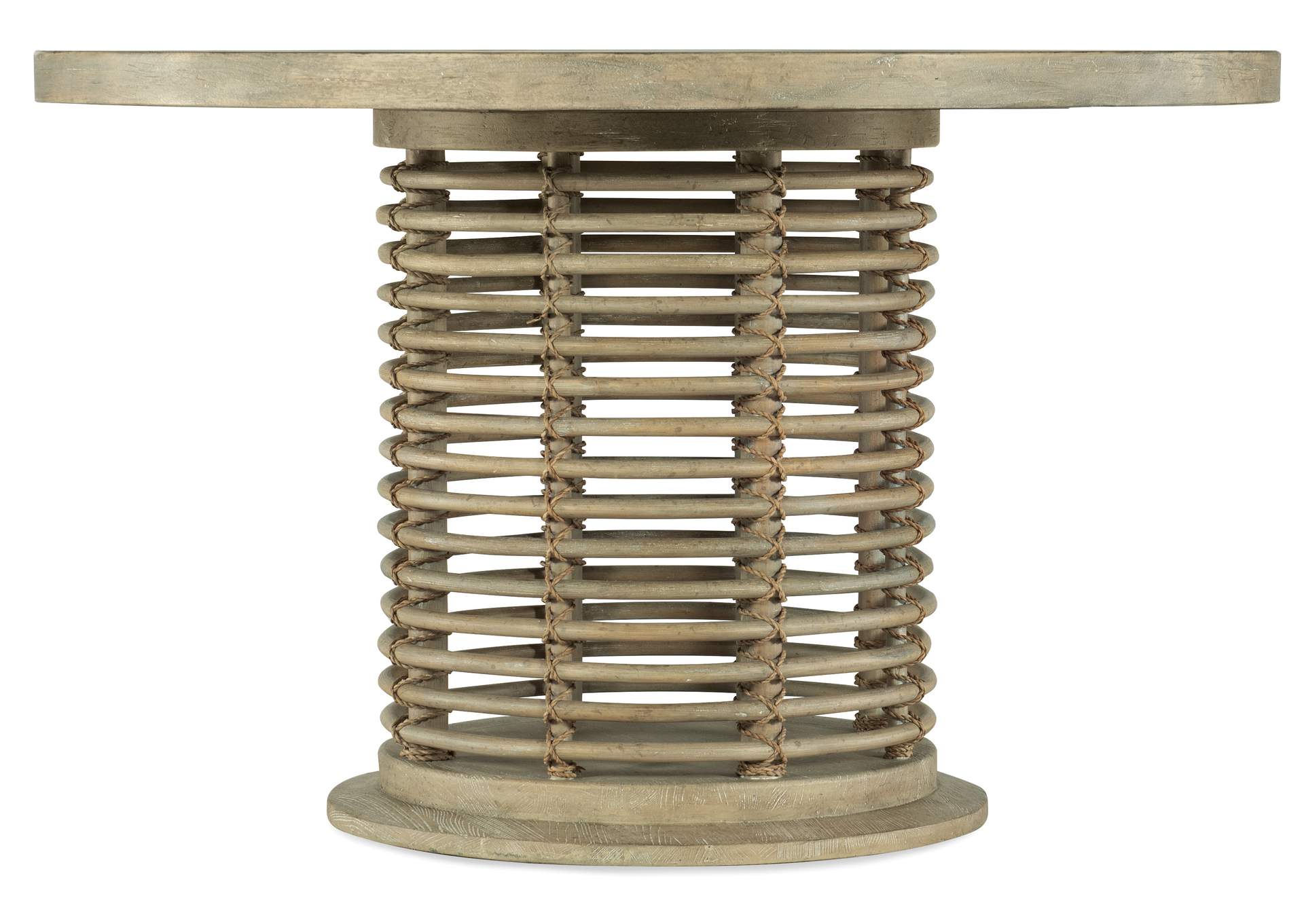Surfrider 48In Rattan Round Dining Table