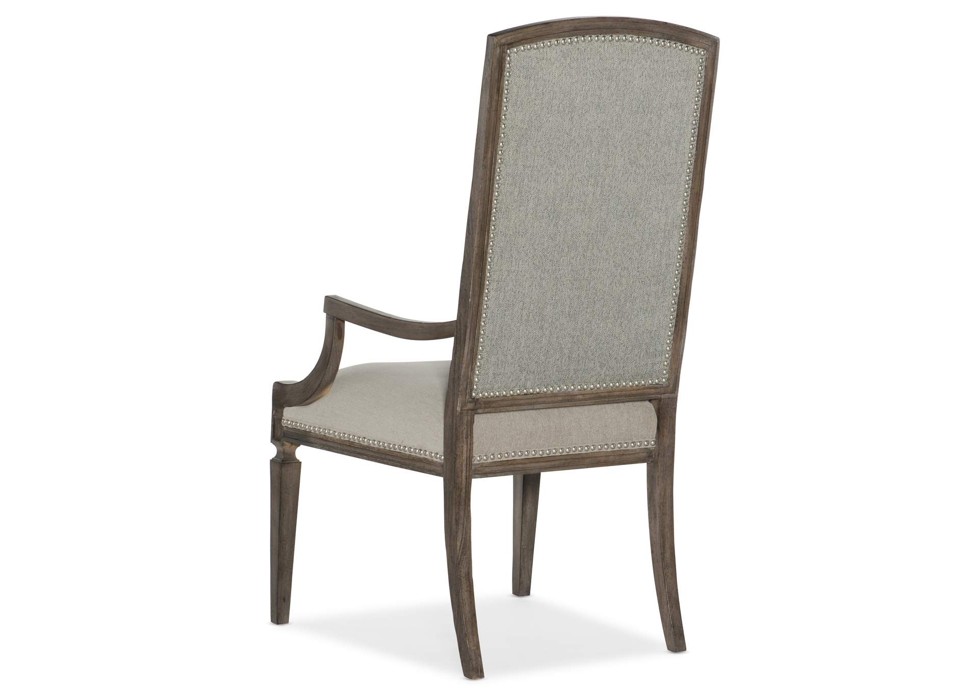 Woodlands Arched Upholstered Arm Chair - 2 Per Carton - Price Ea,Hooker Furniture