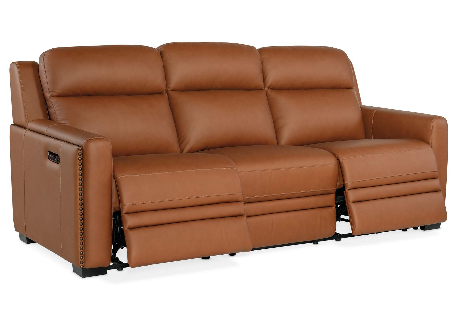 Mckinley Power Sofa With Power Headrest & Lumbar,Hooker Furniture