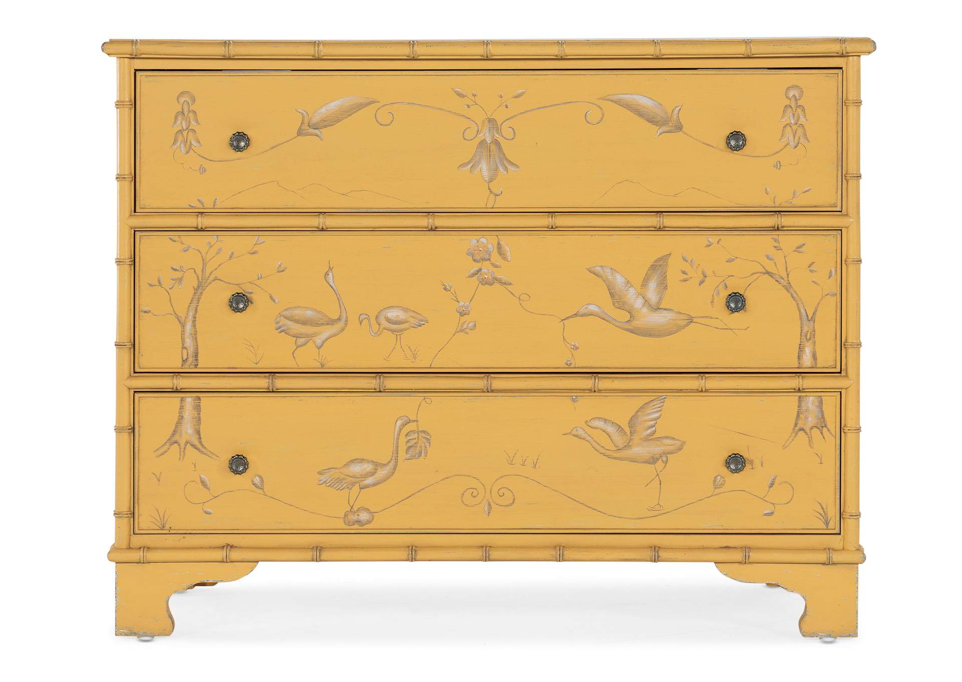 Charleston Three - Drawer Accent Chest,Hooker Furniture