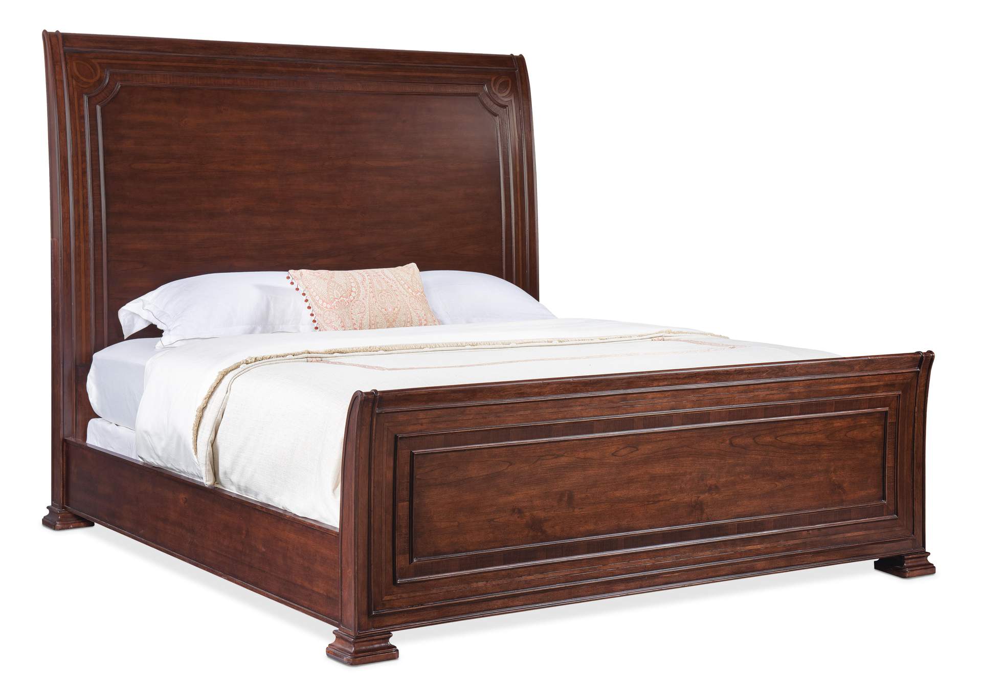 Charleston Queen Sleigh Bed,Hooker Furniture