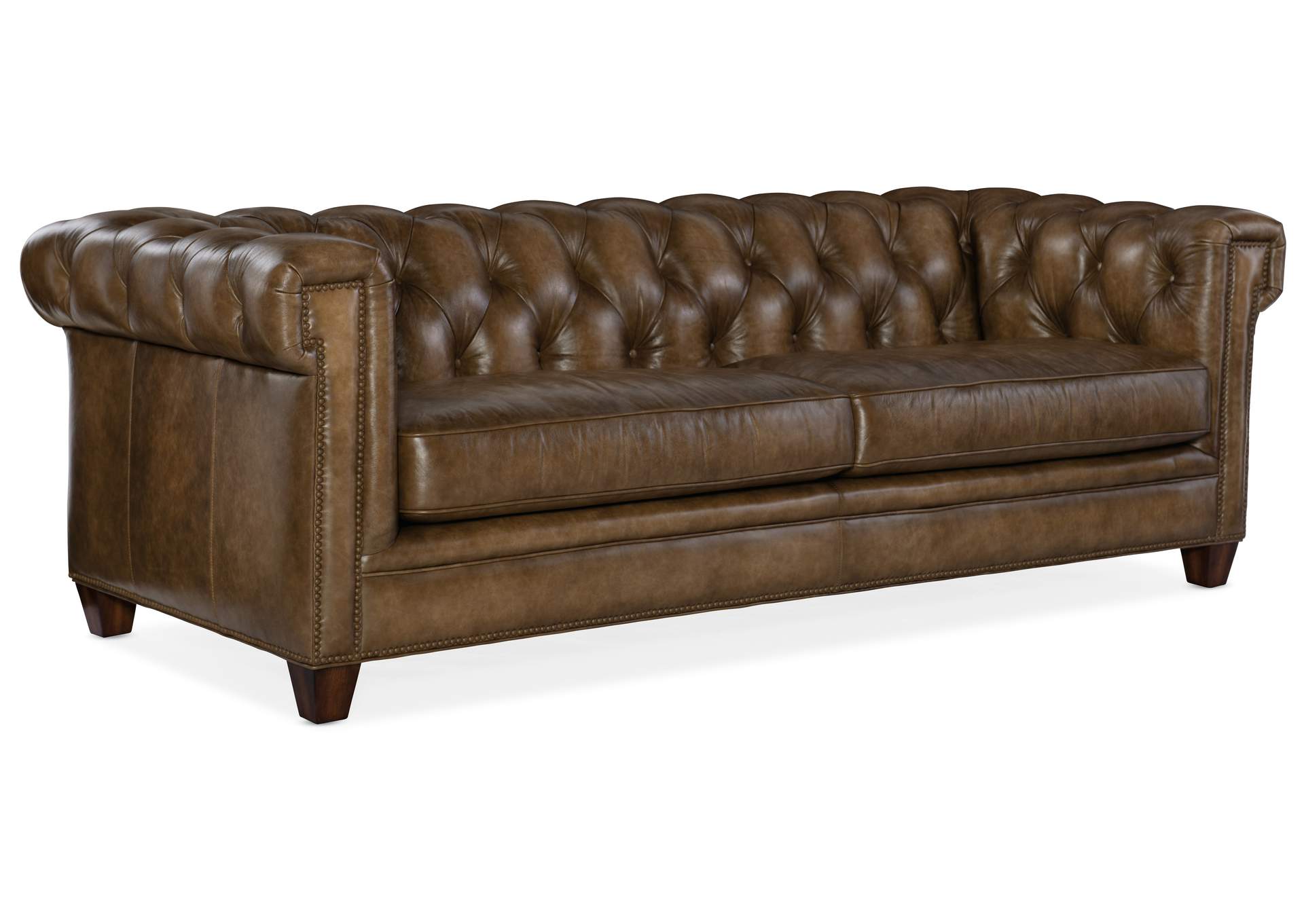 Chester Tufted Stationary Sofa,Hooker Furniture