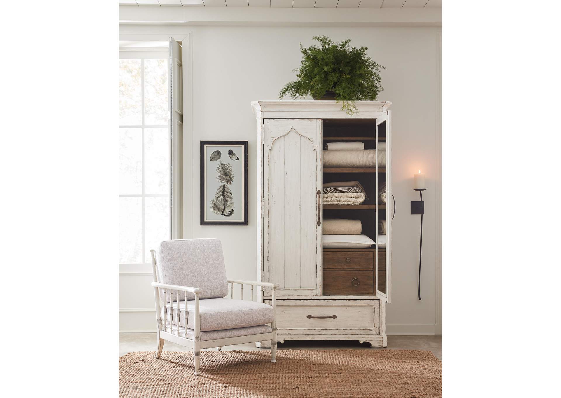 Americana Wardrobe,Hooker Furniture