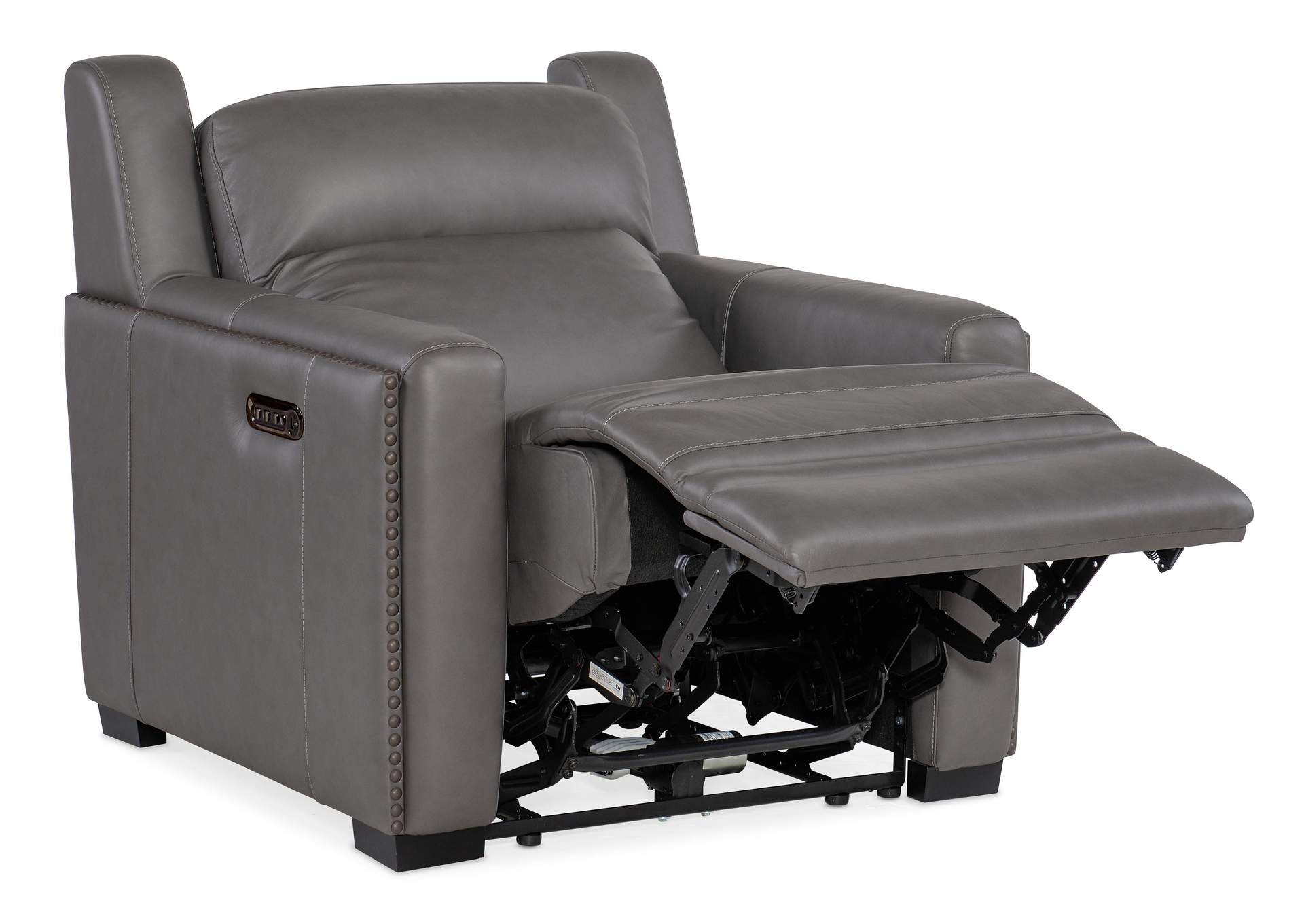 Mckinley Power Recliner With Power Headrest & Lumbar,Hooker Furniture