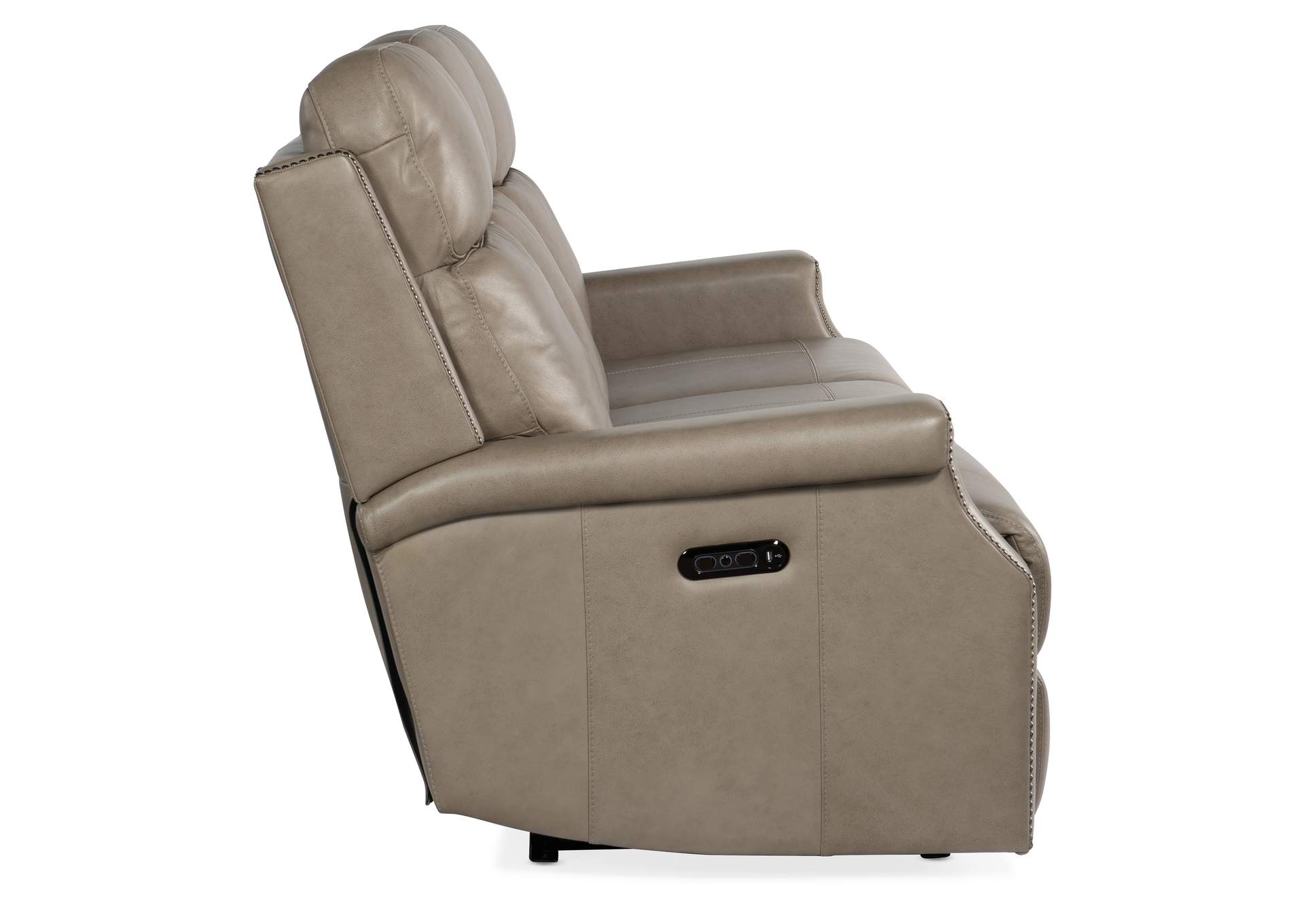 Vaughn Zero Gravity Sofa With Power Headrest,Hooker Furniture