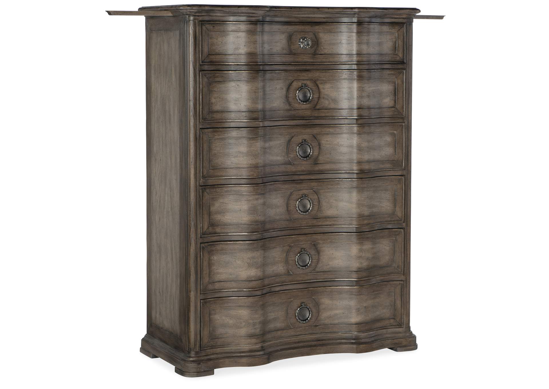 Woodlands Six - Drawer Chest,Hooker Furniture