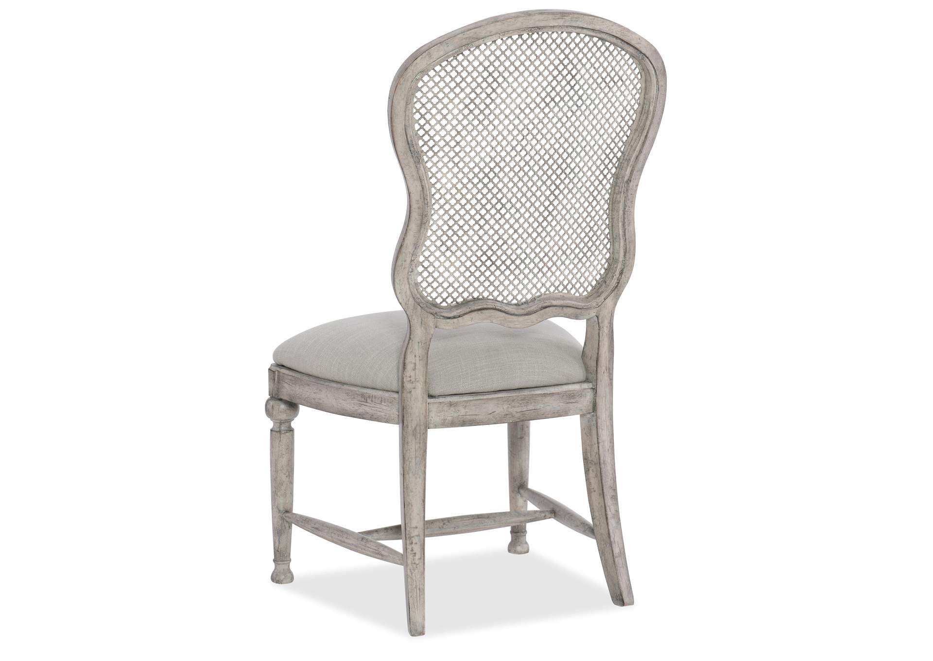 Boheme Gaston Metal Back Side Chair - 2 Per Carton - Price Ea,Hooker Furniture