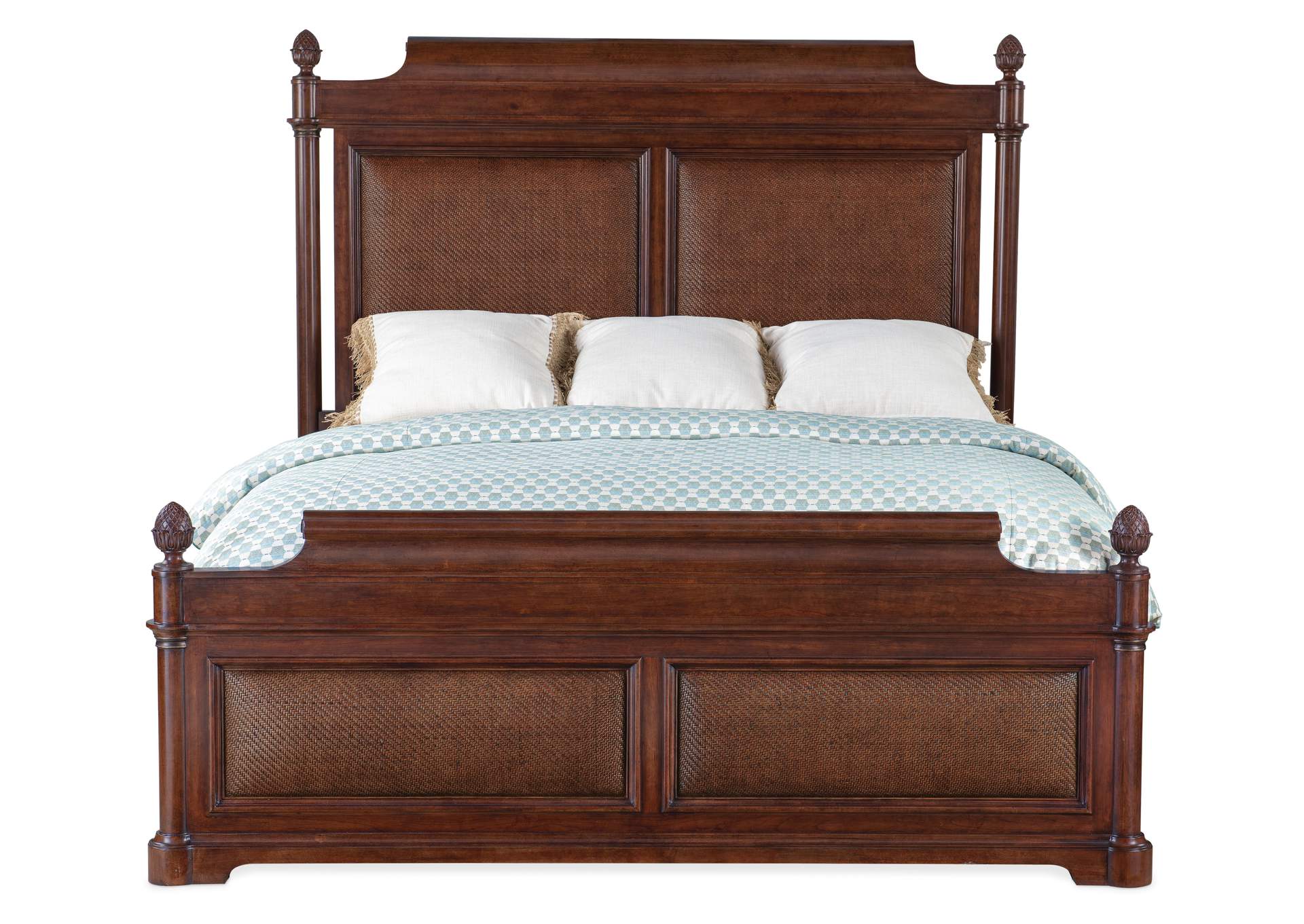 Charleston King Panel Bed,Hooker Furniture