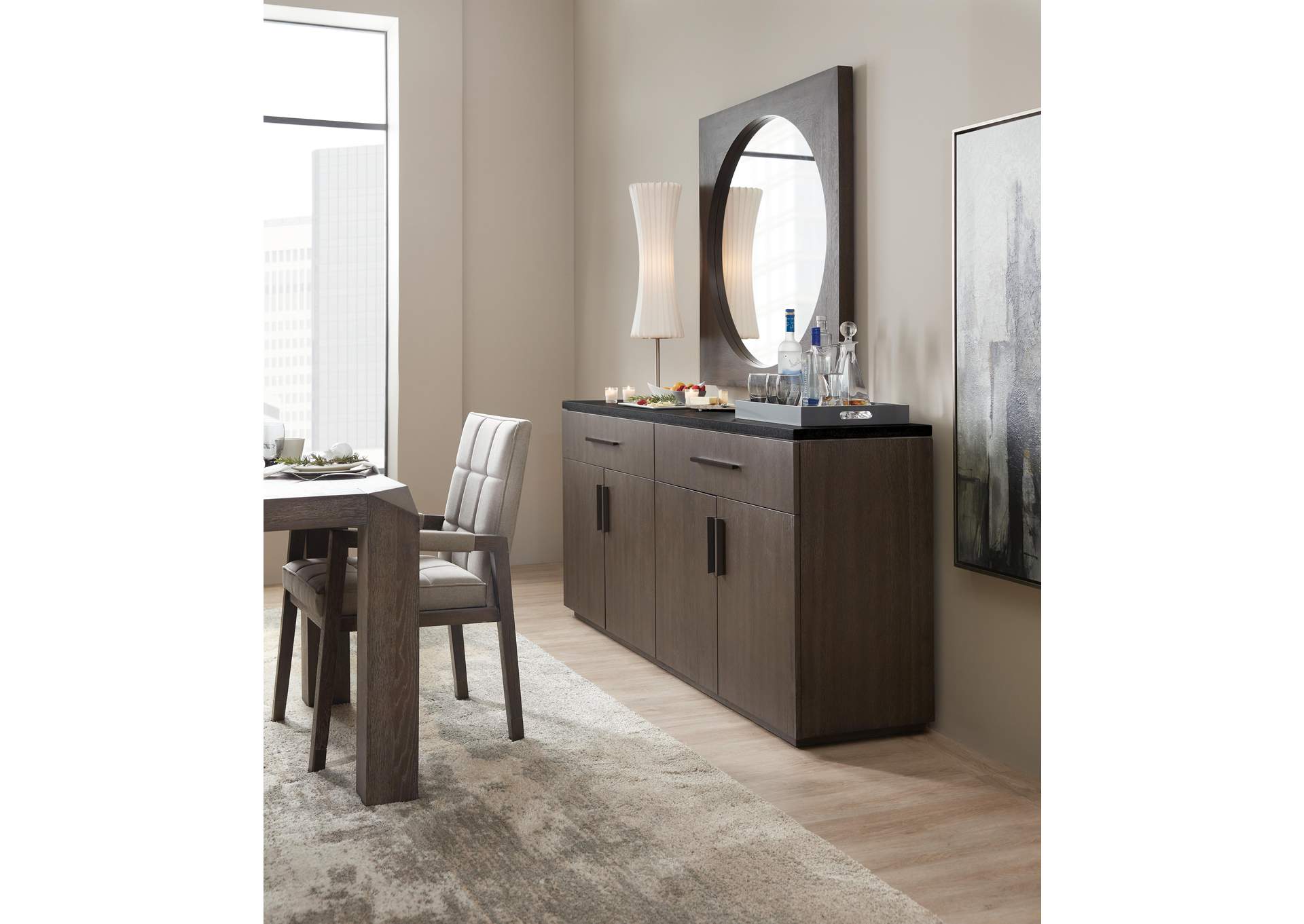 Miramar Aventura Redondo Mirror,Hooker Furniture