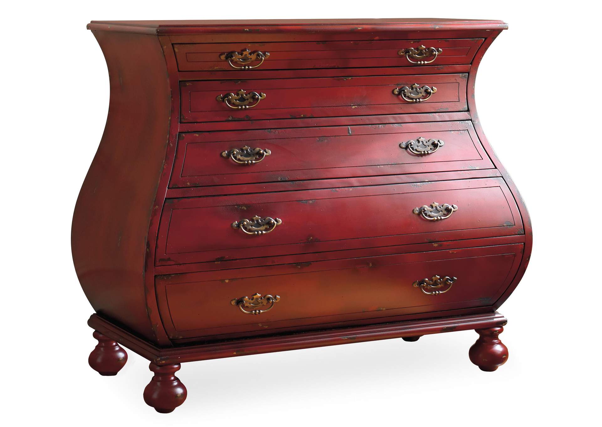 Red Bombe Chest,Hooker Furniture