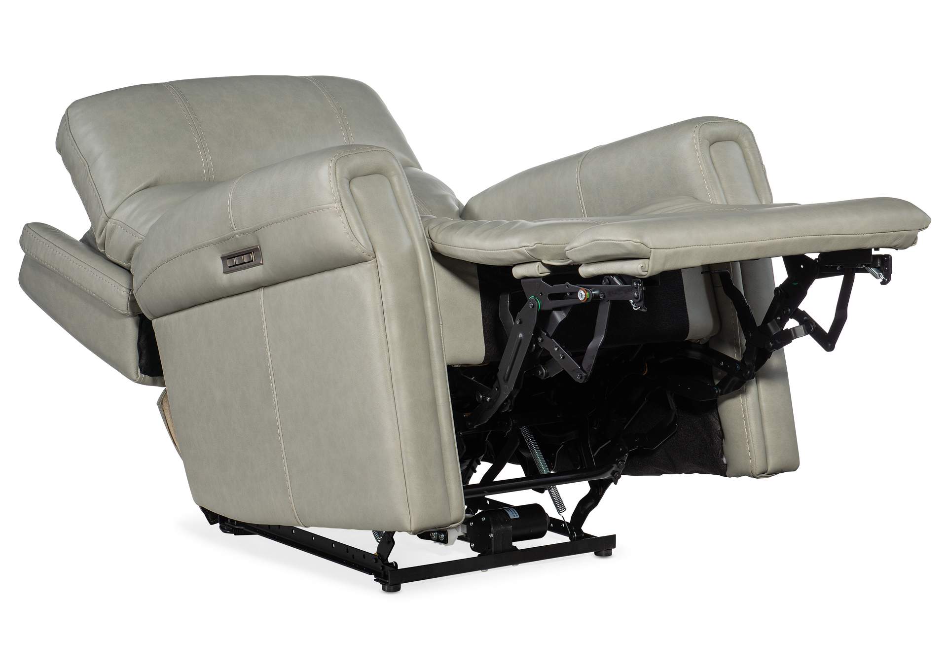 Carroll Power Recliner With Power Headrest and Lumbar,Hooker Furniture