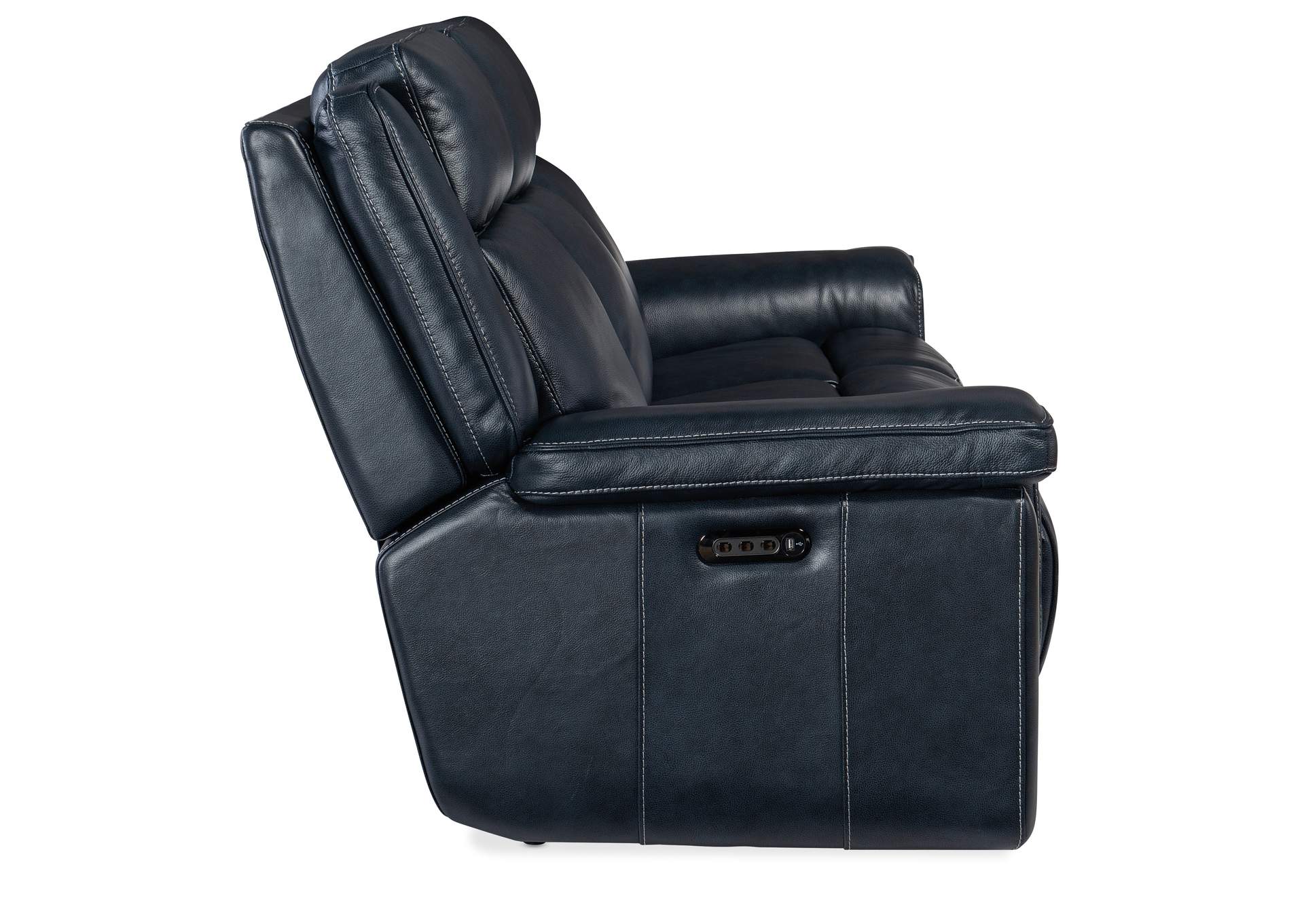 Montel Lay Flat Power Sofa With Power Headrest & Lumbar,Hooker Furniture