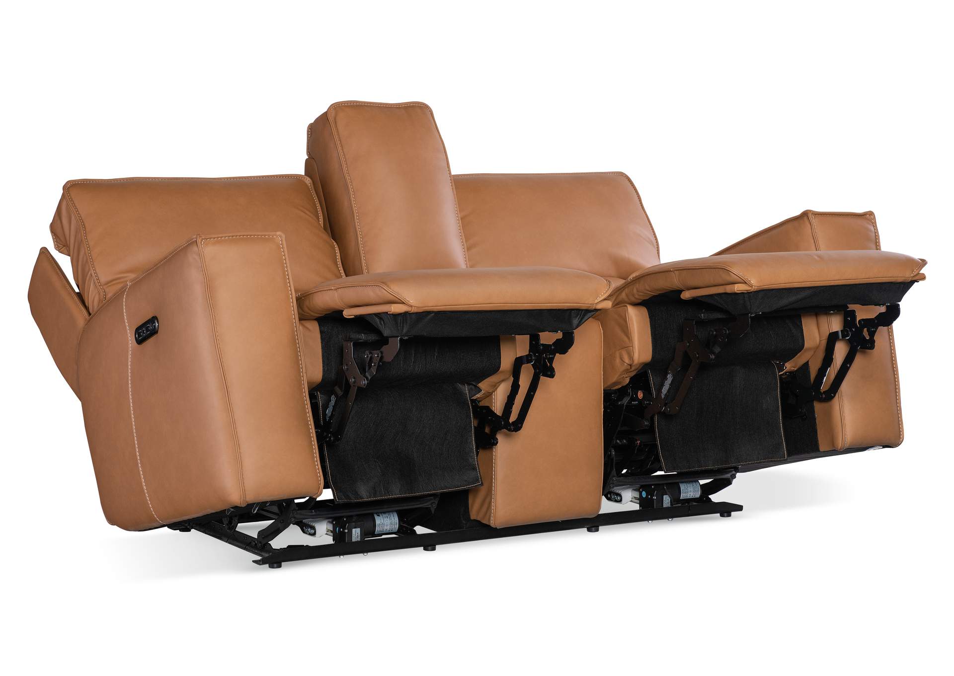 Miles Zero Gravity Power Console Loveseat W - Power Headrest,Hooker Furniture