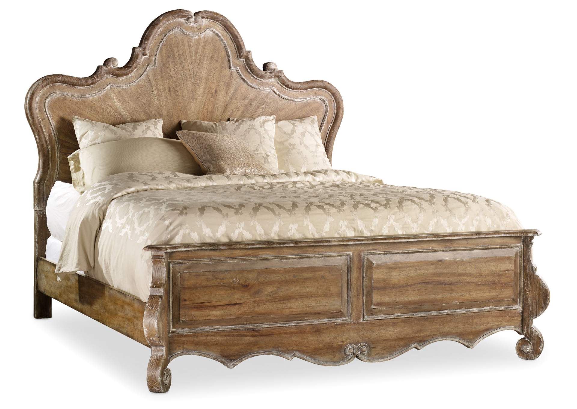 Chatelet California King Wood Panel Bed,Hooker Furniture